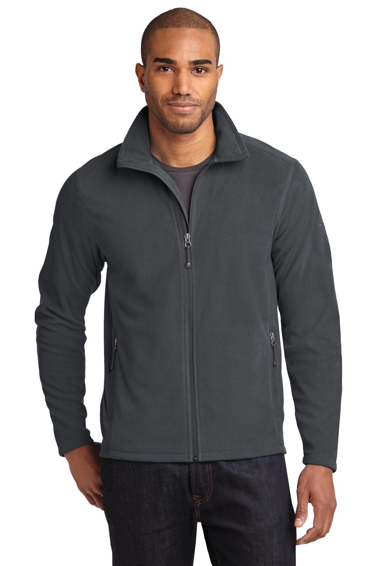 Eddie Bauer ® Full-Zip Microfleece Jacket. EB224 thumbnail 3