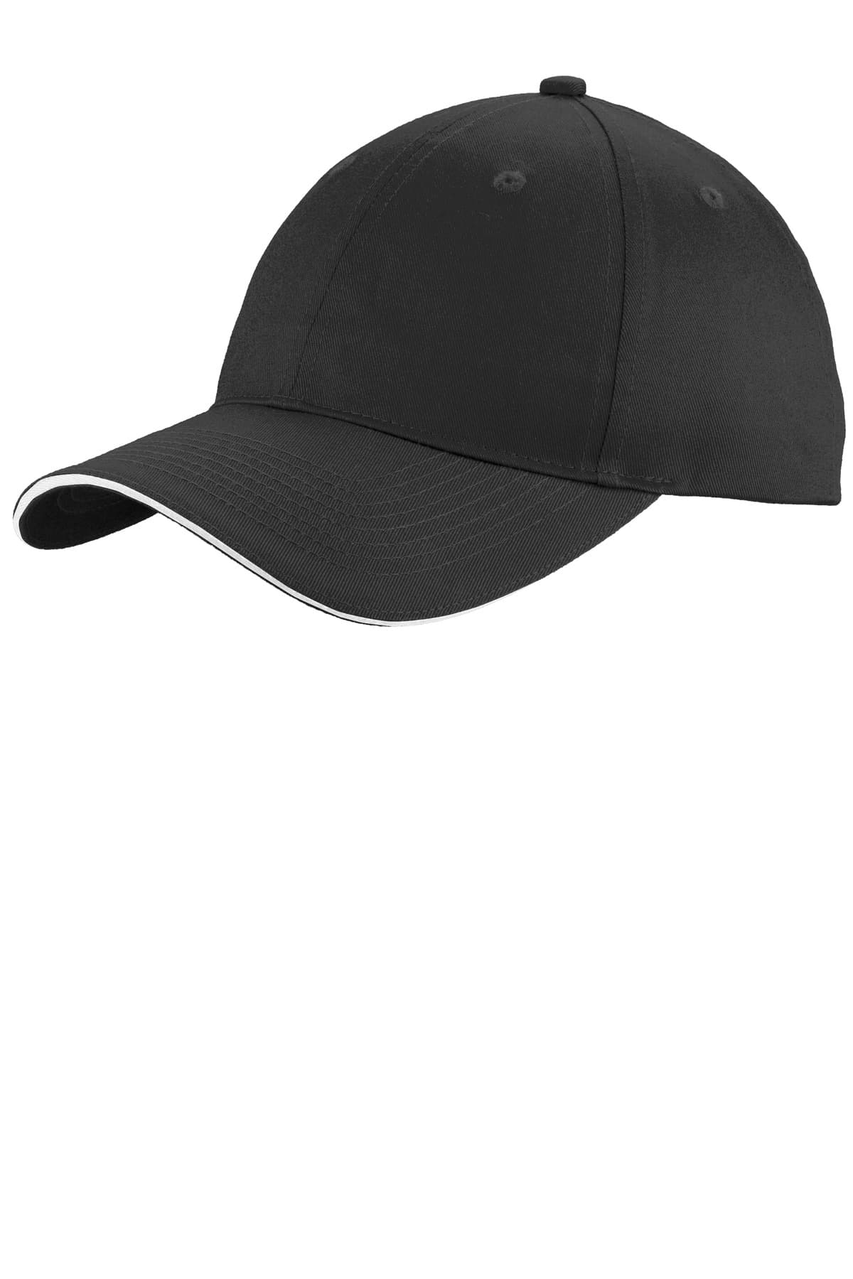 Port Authority ® Unstructured Sandwich Bill Cap. C919 thumbnail 2