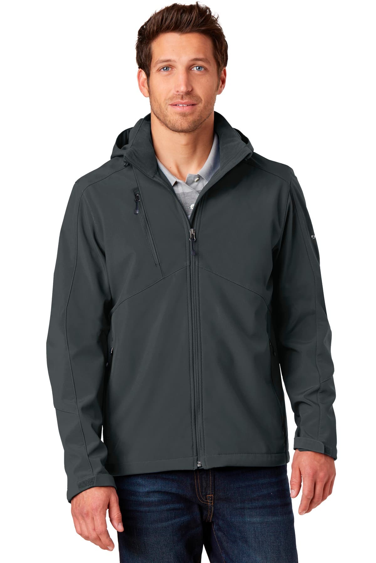 Eddie Bauer ® Hooded Soft Shell Parka. EB536 thumbnail 4