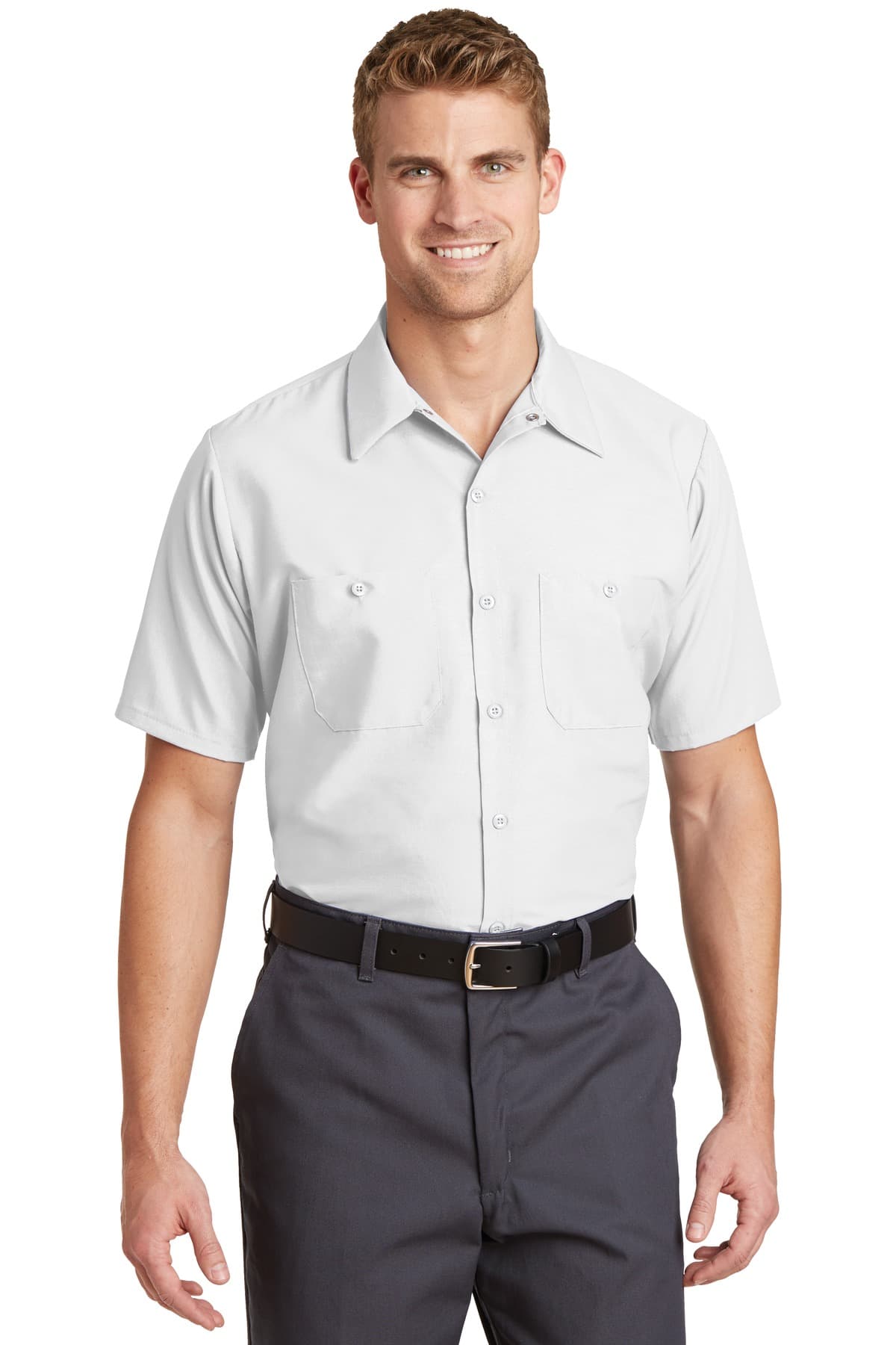 Red Kap ® Short Sleeve Industrial Work Shirt. SP24 thumbnail 4