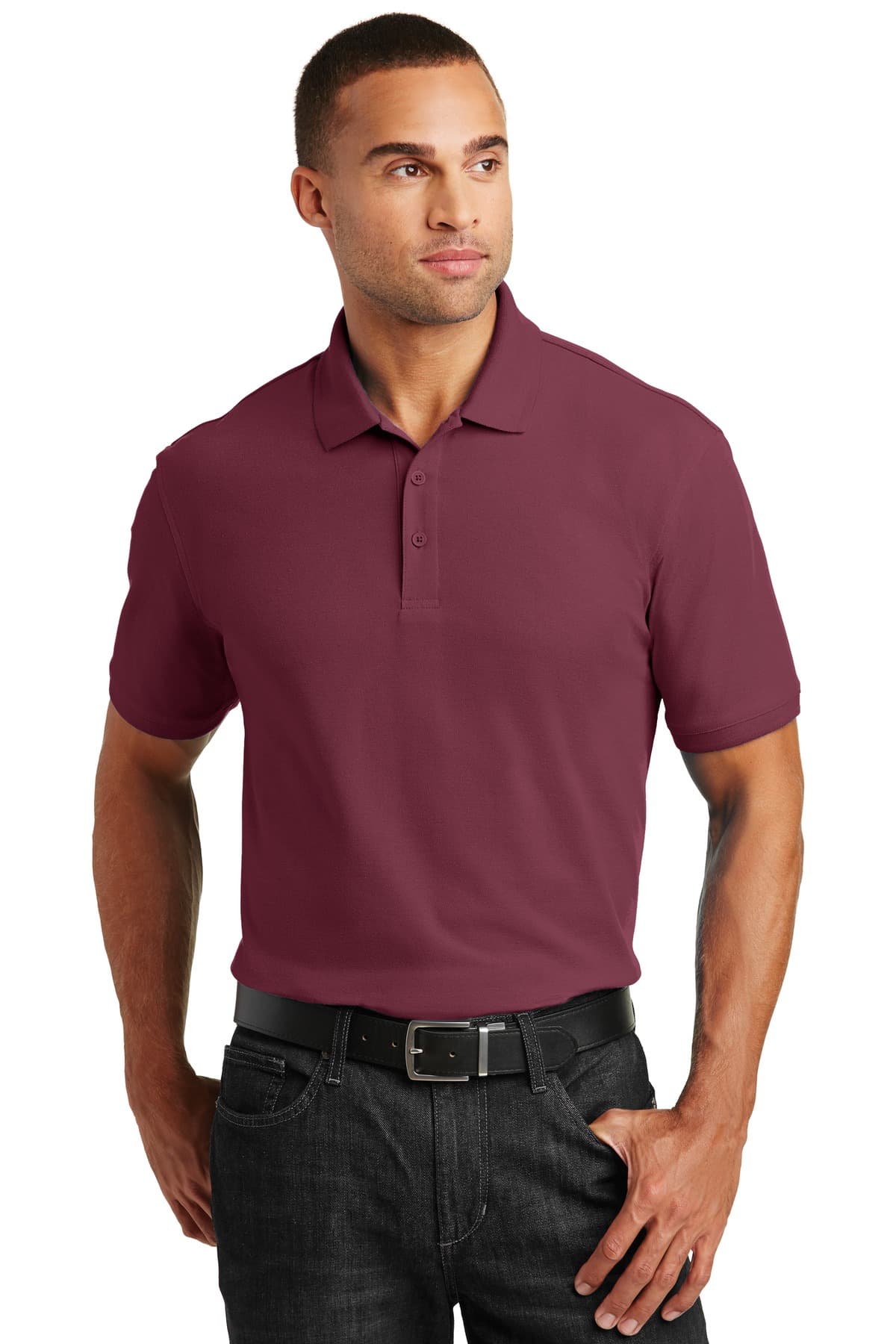 Port Authority ® Core Classic Pique Polo. K100 thumbnail 3