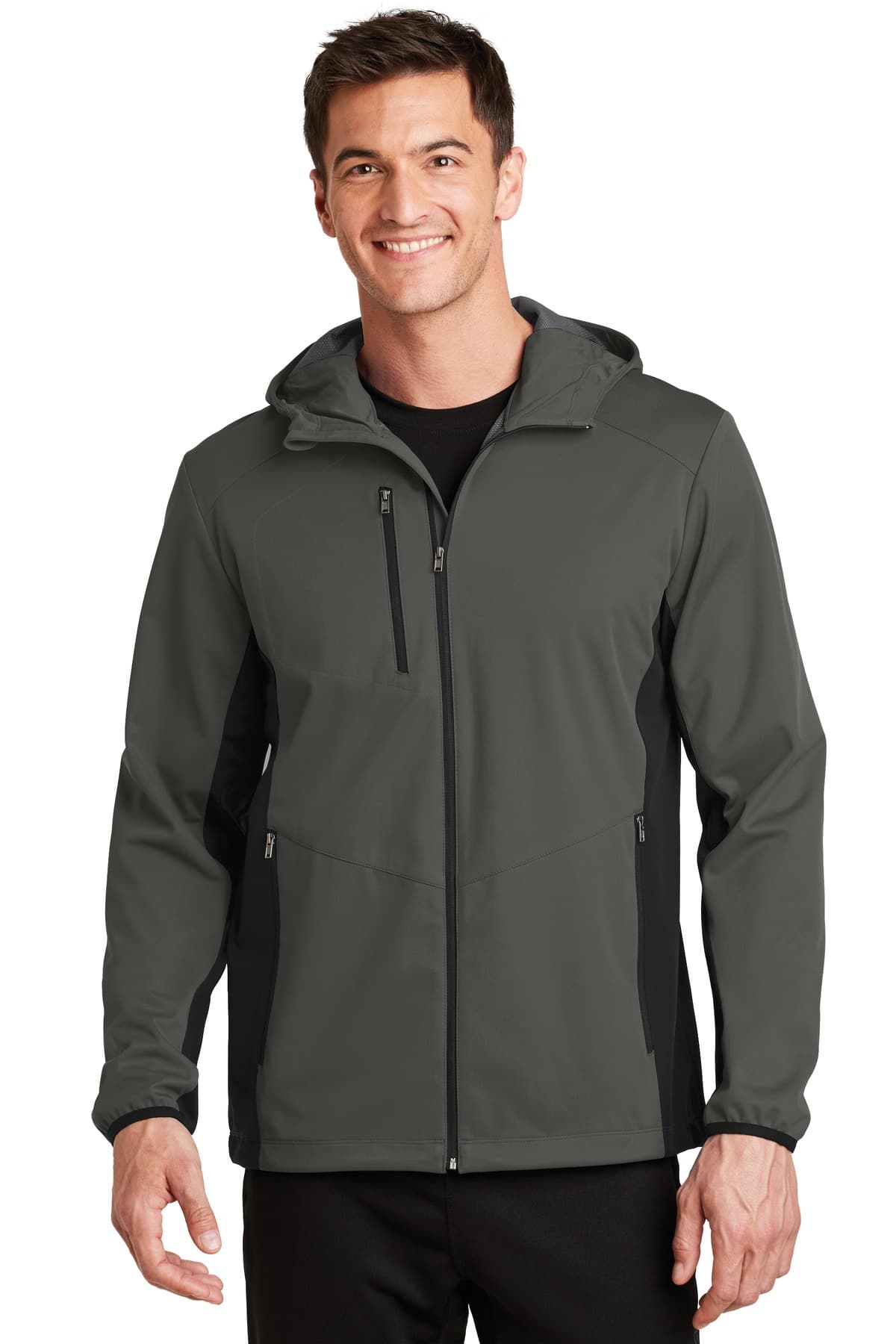 Port Authority ® Active Hooded Soft Shell Jacket. J719 thumbnail 3
