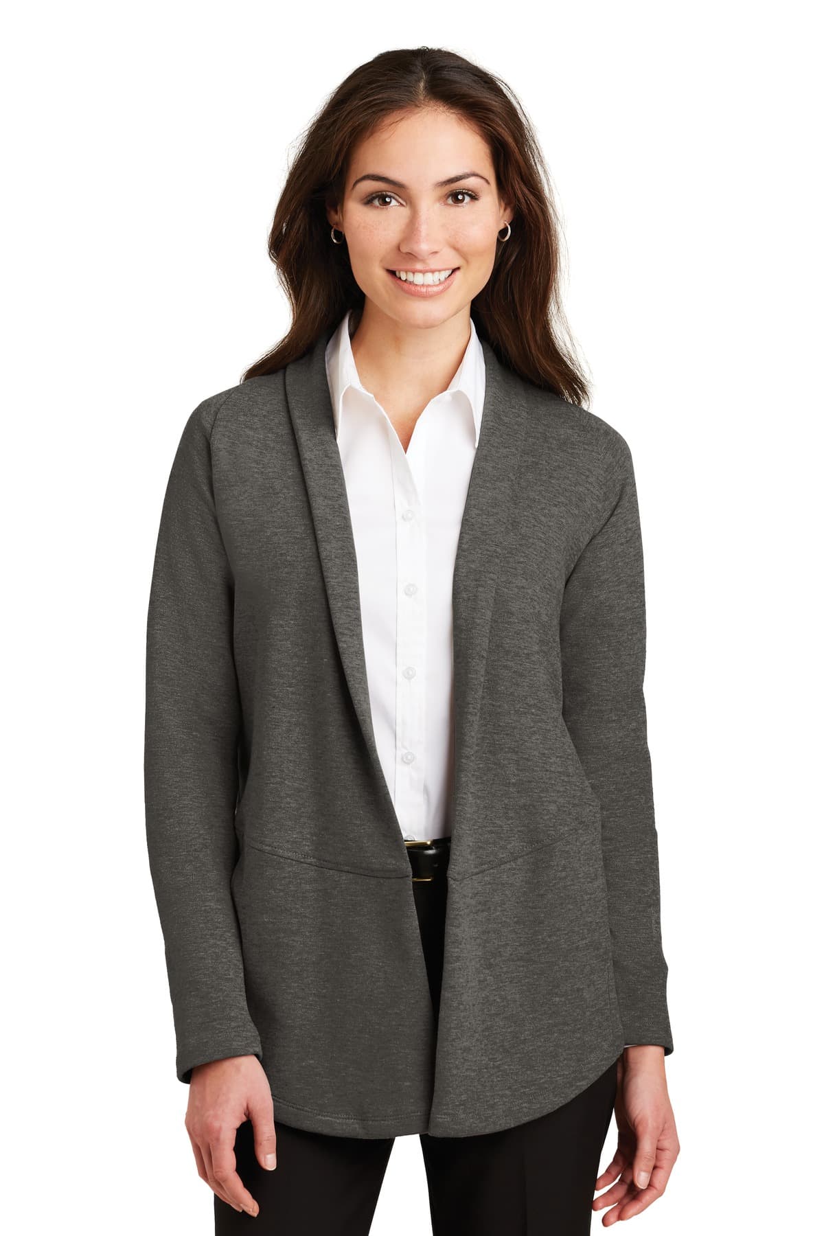 Port Authority ® Women's Interlock Cardigan. L807 thumbnail 2