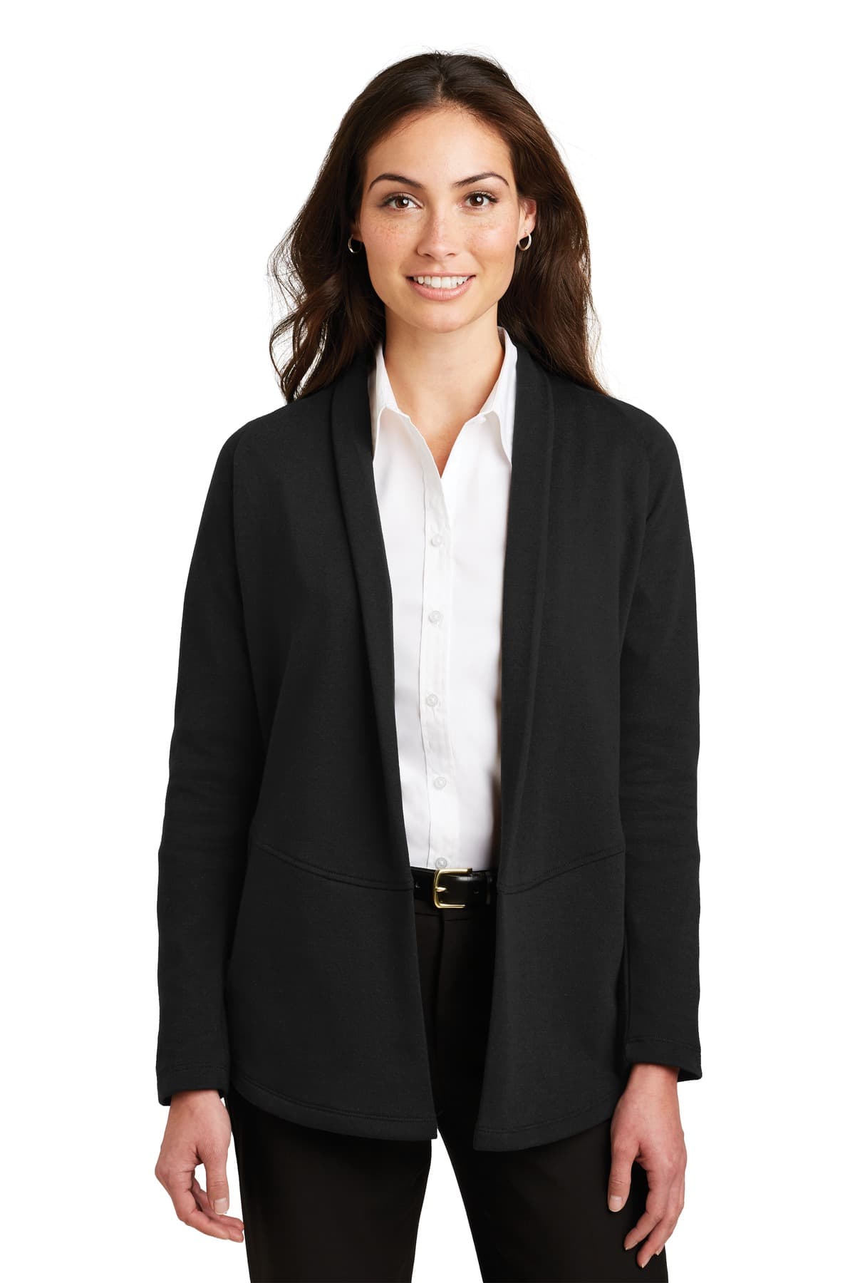 Port Authority ® Women's Interlock Cardigan. L807 thumbnail 3