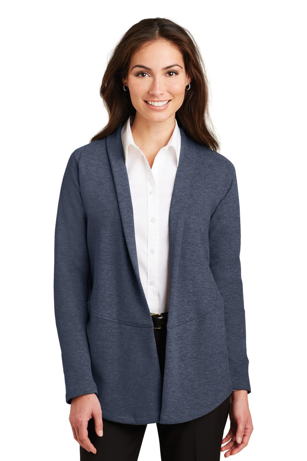 Port Authority ® Women's Interlock Cardigan. L807 thumbnail 4