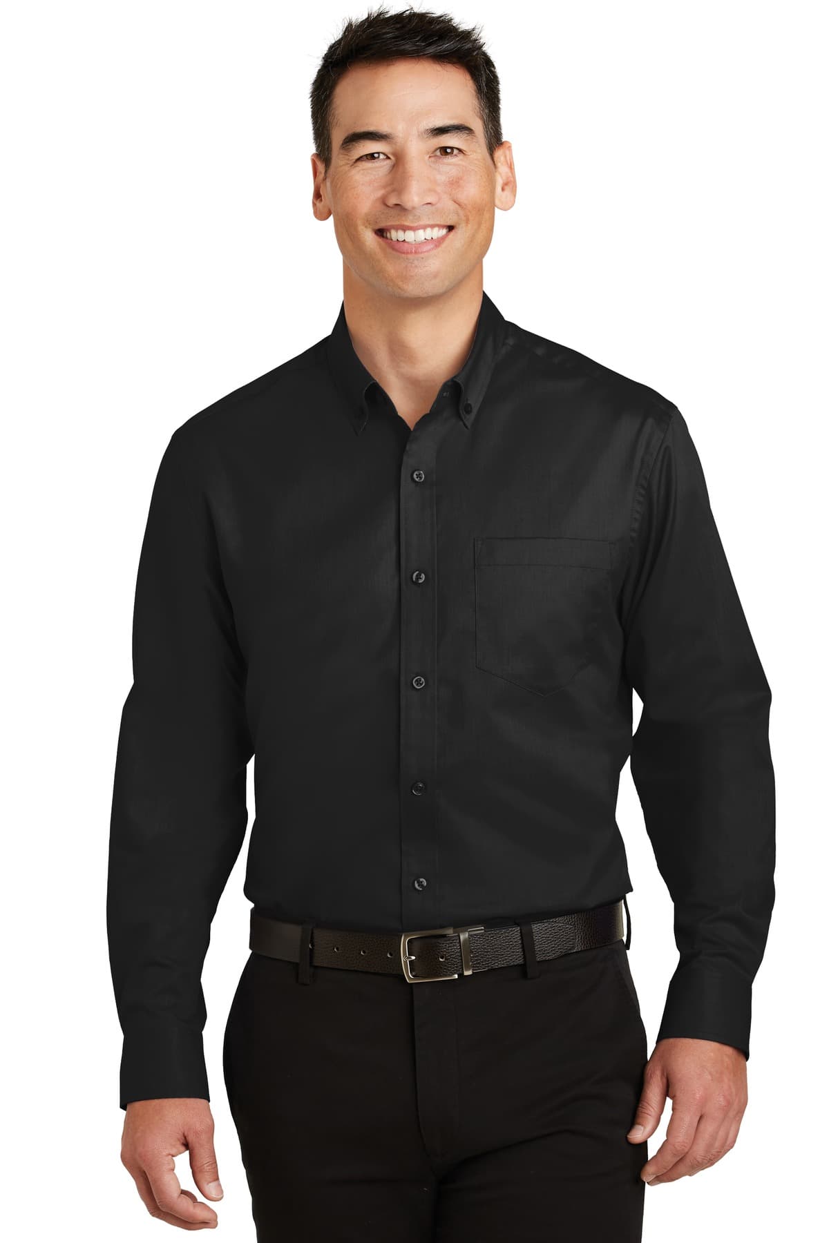 Port Authority ® SuperPro  Twill Shirt. S663 thumbnail 2