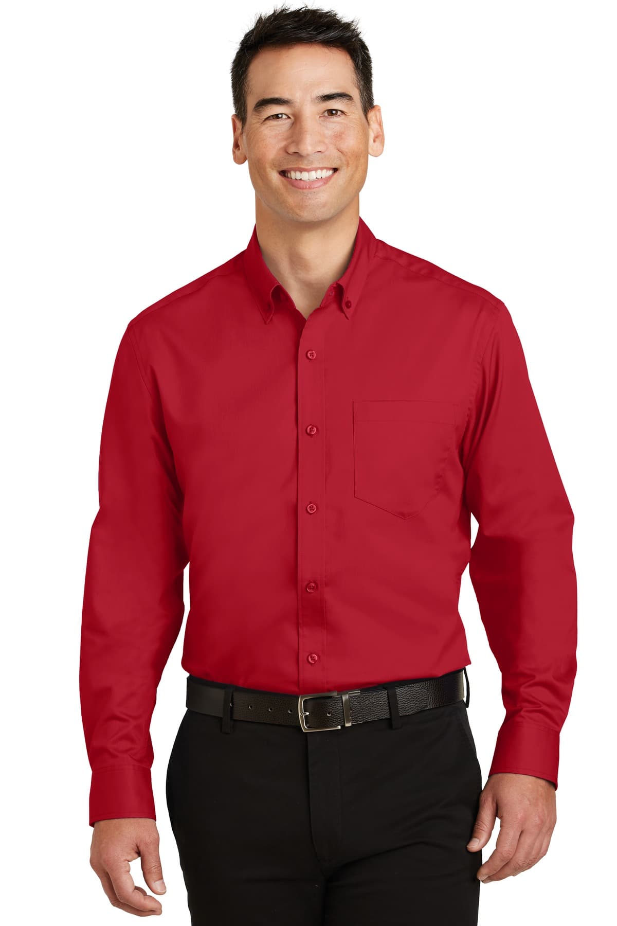 Port Authority ® SuperPro  Twill Shirt. S663 thumbnail 4