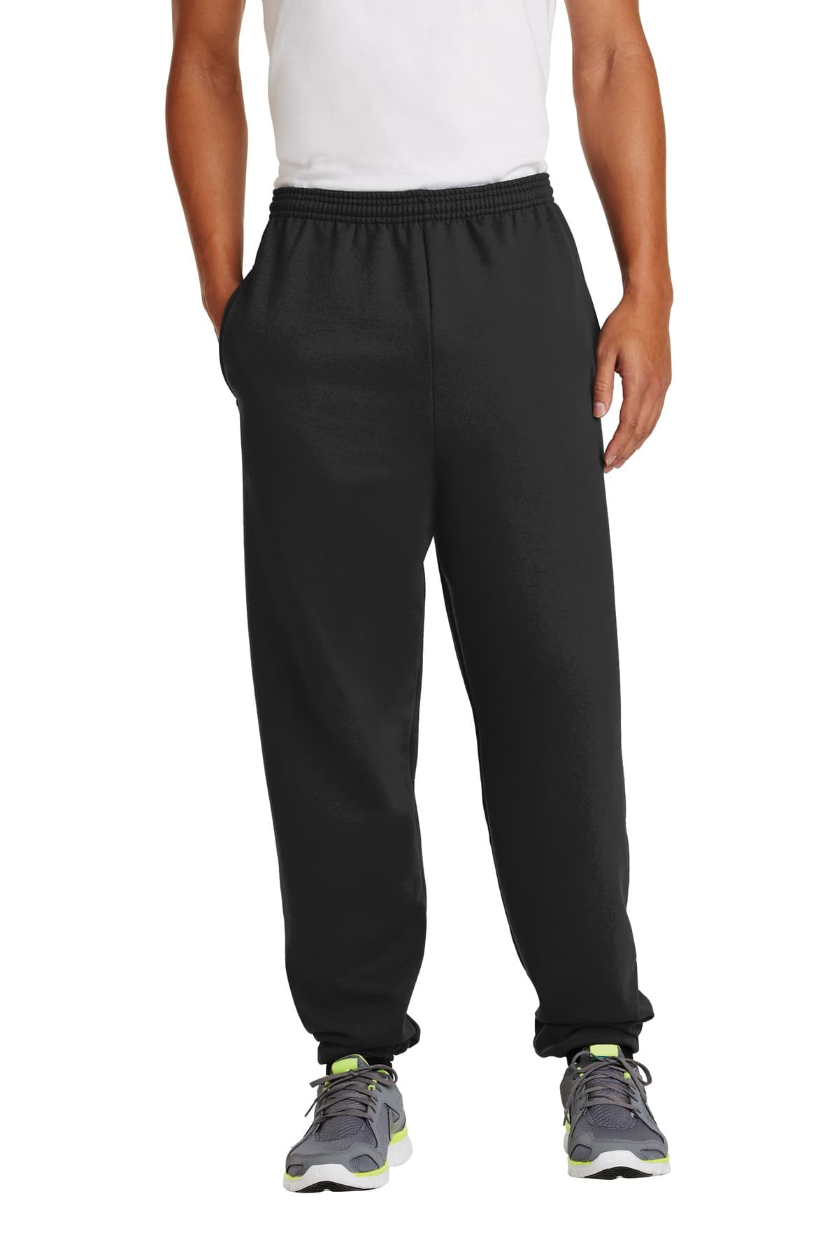 Port & Co  Essential Fleece Sweatpant with Pockets. PC90P thumbnail 4