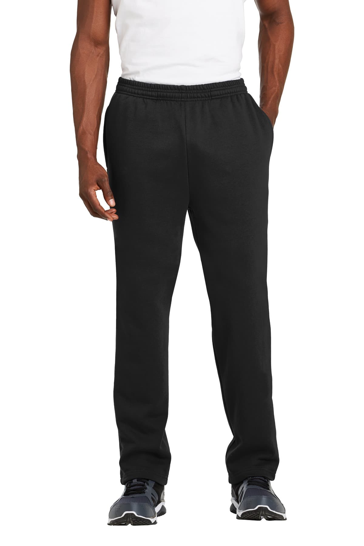 Sport-Tek ® Open Bottom Sweatpant. ST257 thumbnail 2