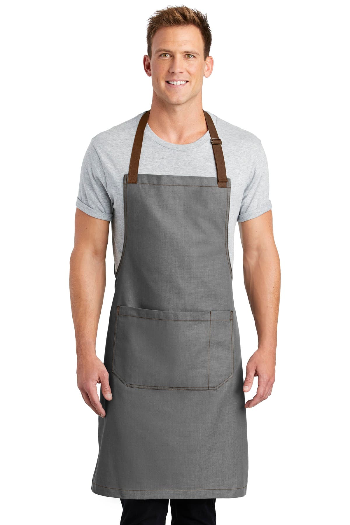 Port Authority ® Market Full-Length Bib Apron. A800 thumbnail 2