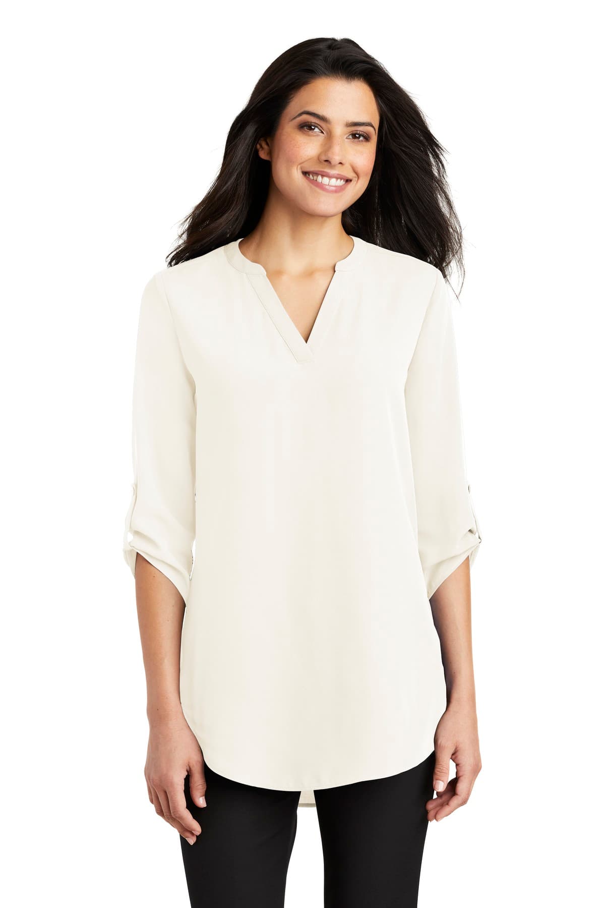 Port Authority ® Women's 3/4-Sleeve Tunic Blouse. LW701 thumbnail 3