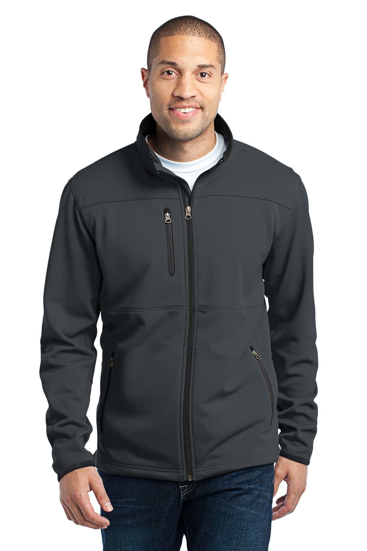 Port Authority ® Pique Fleece Jacket. F222 thumbnail 3
