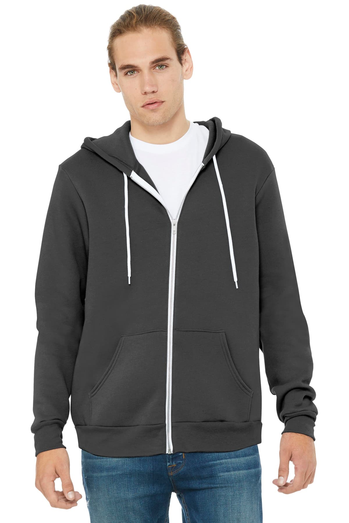 BELLA+CANVAS ® Unisex Sponge Fleece Full-Zip Hoodie. BC3739 thumbnail 2