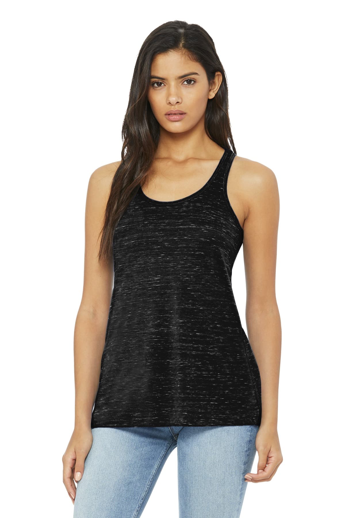 BELLA+CANVAS ® Women's Flowy Racerback Tank. BC8800 thumbnail 5