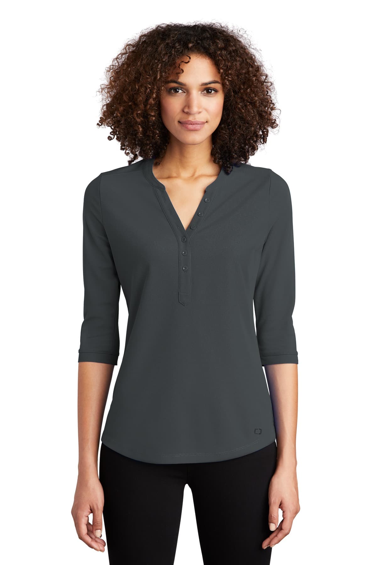 OGIO ® Women's Jewel Henley LOG104 thumbnail 4