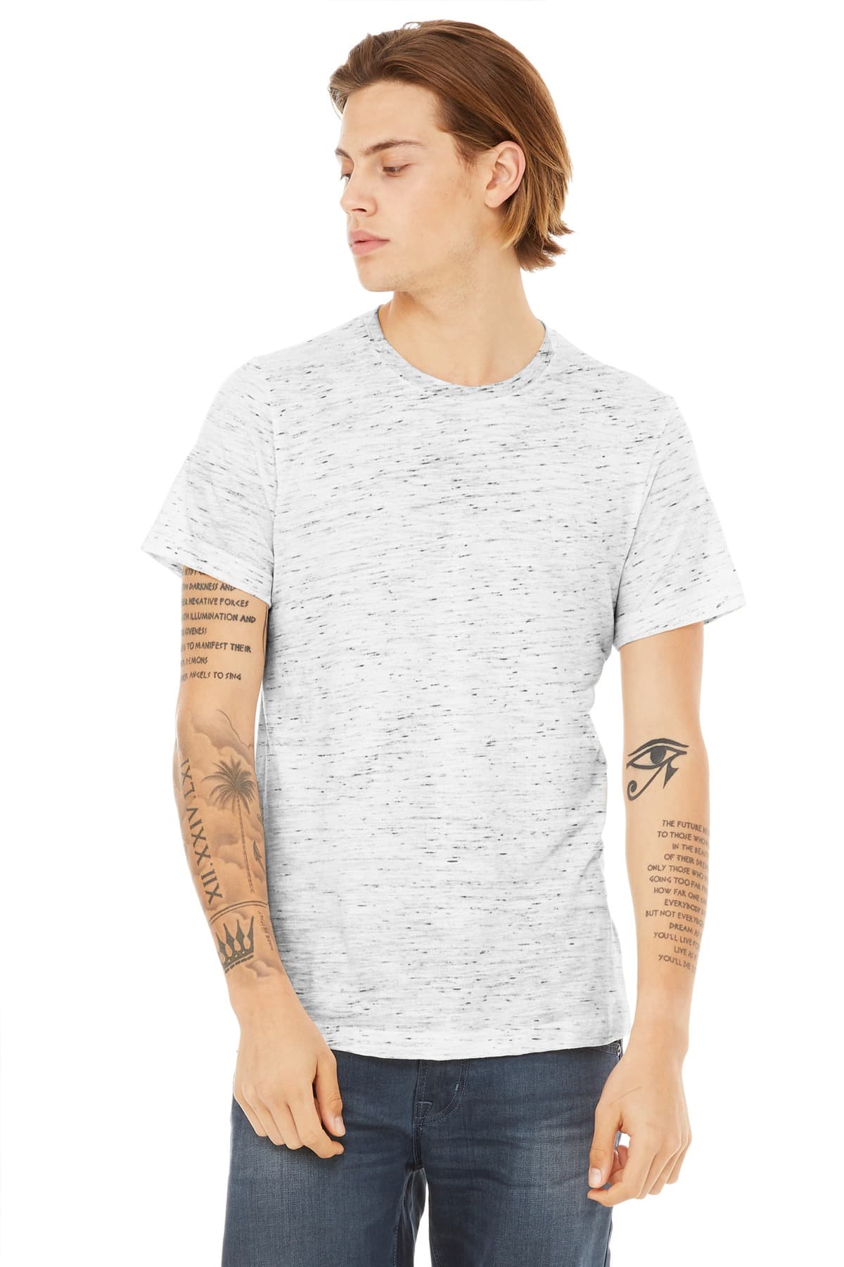 BELLA+CANVAS ® Unisex Poly-Cotton Short Sleeve Tee. BC3650 thumbnail 5