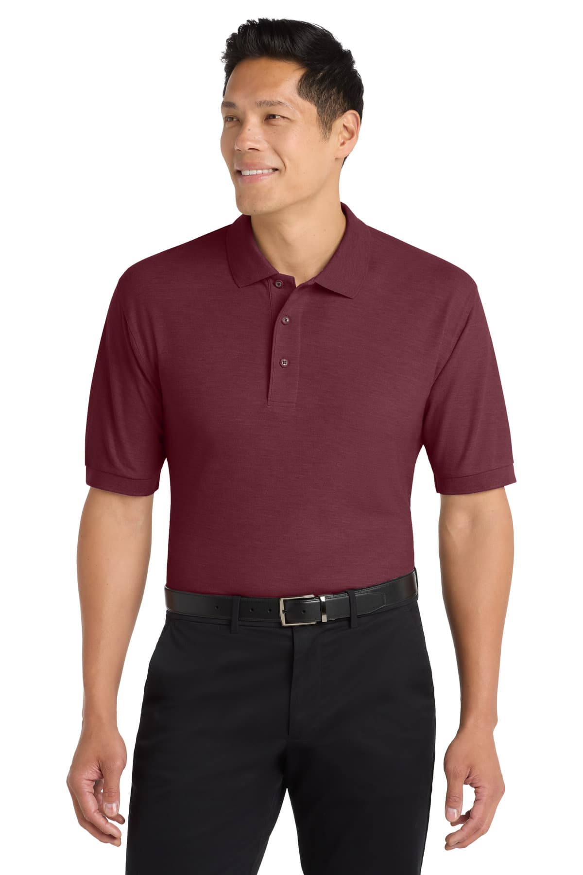 Port Authority ® Extended Size Silk Touch Polo K500ES thumbnail 3