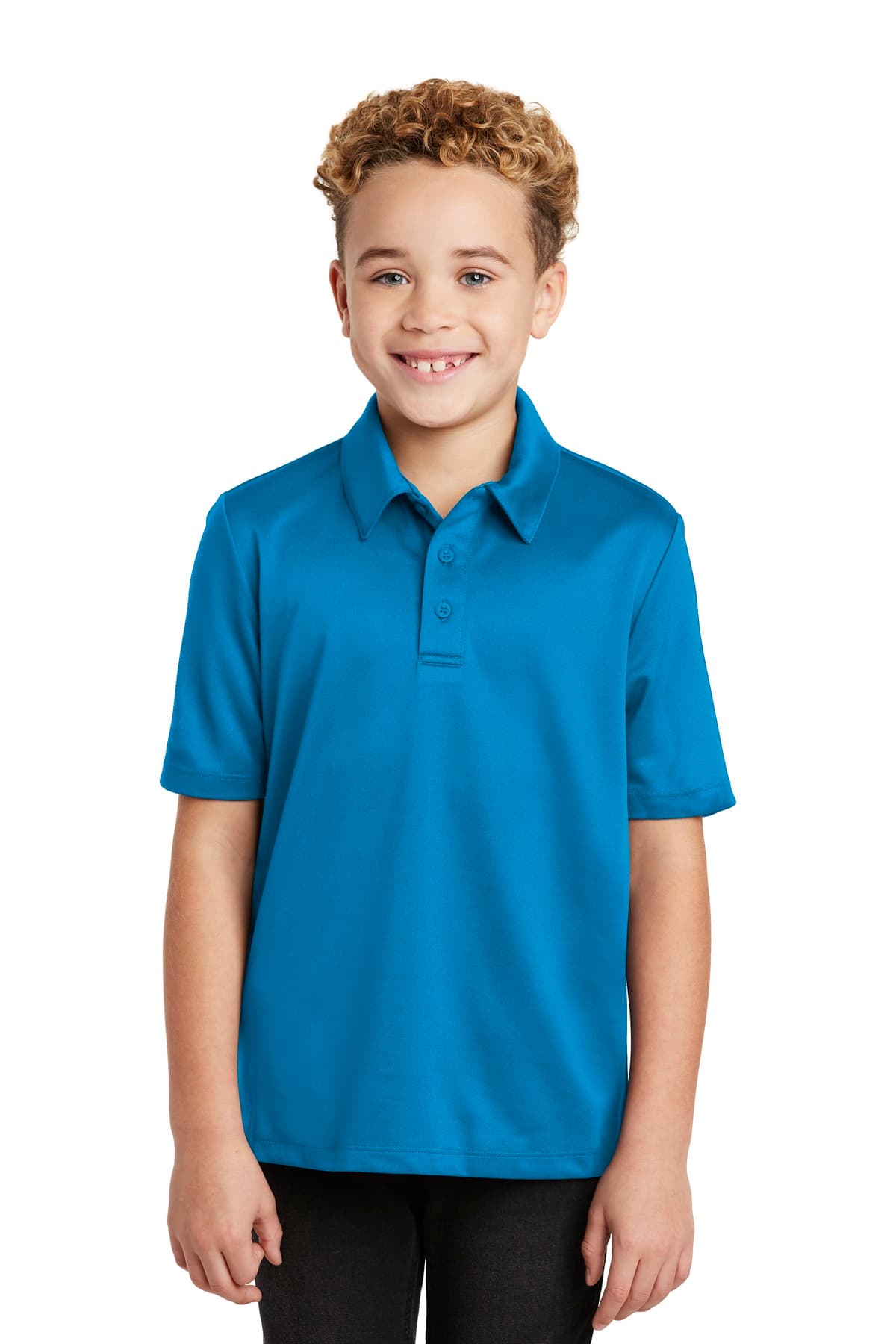 Port Authority ® Youth Silk Touch Performance Polo. Y540 thumbnail 4