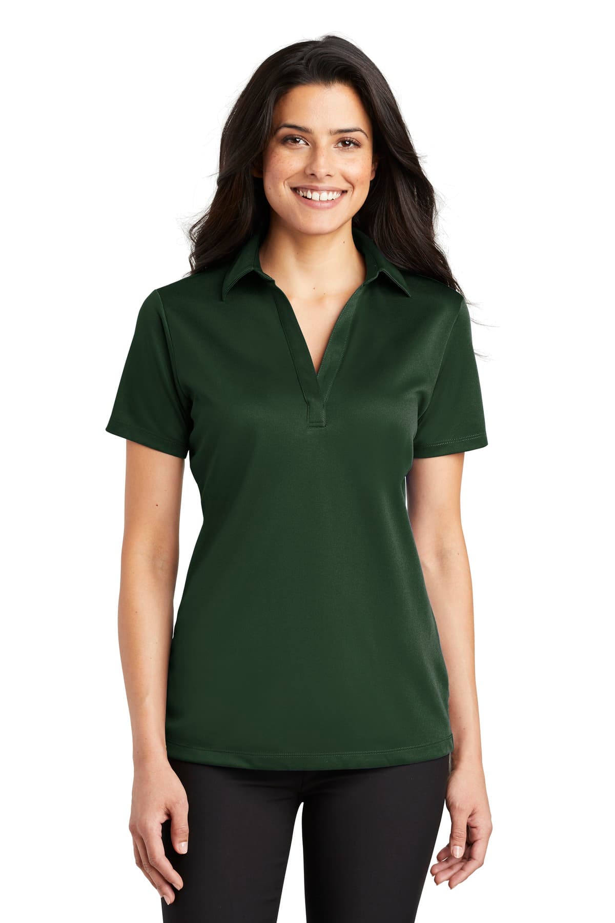Port Authority ® Women's Silk Touch Performance Polo. L540 thumbnail 3
