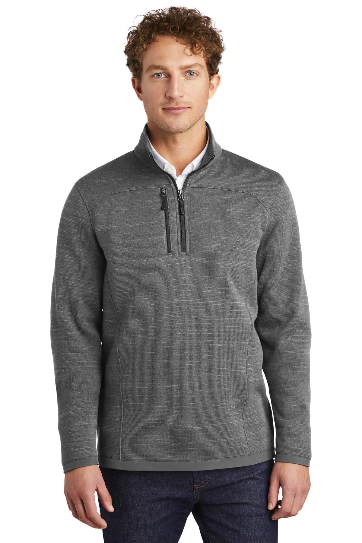 Eddie Bauer ® Sweater Fleece 1/4-Zip. EB254 thumbnail 3