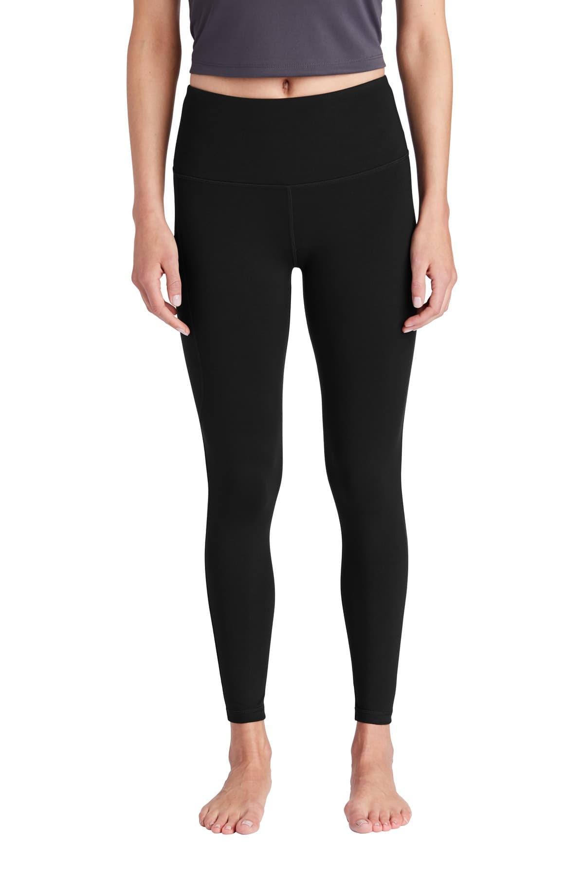Sport-Tek ® Women's High Rise 7/8 Legging LPST891 thumbnail 2