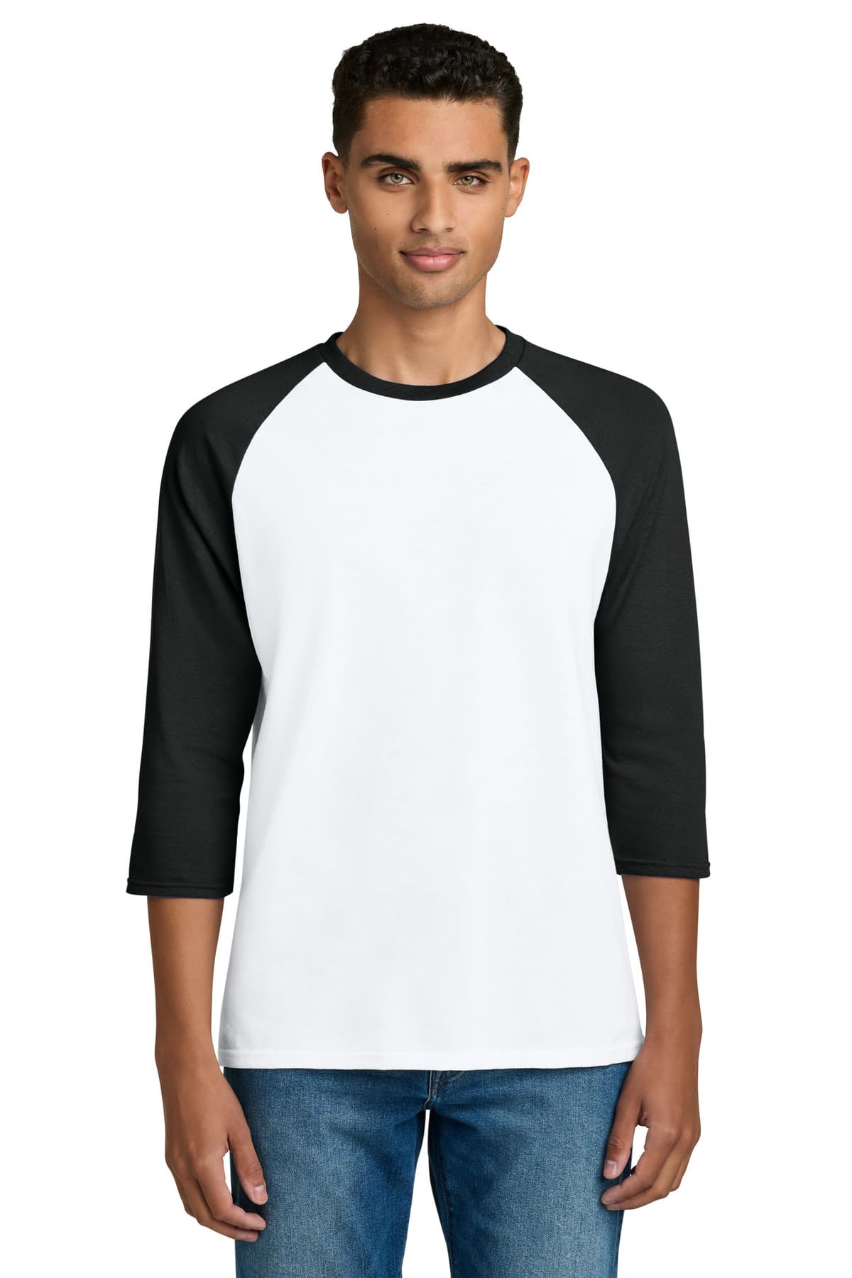 Gildan ® Heavy Cotton ™ 3/4-Sleeve Raglan T-Shirt. 5700 thumbnail 2