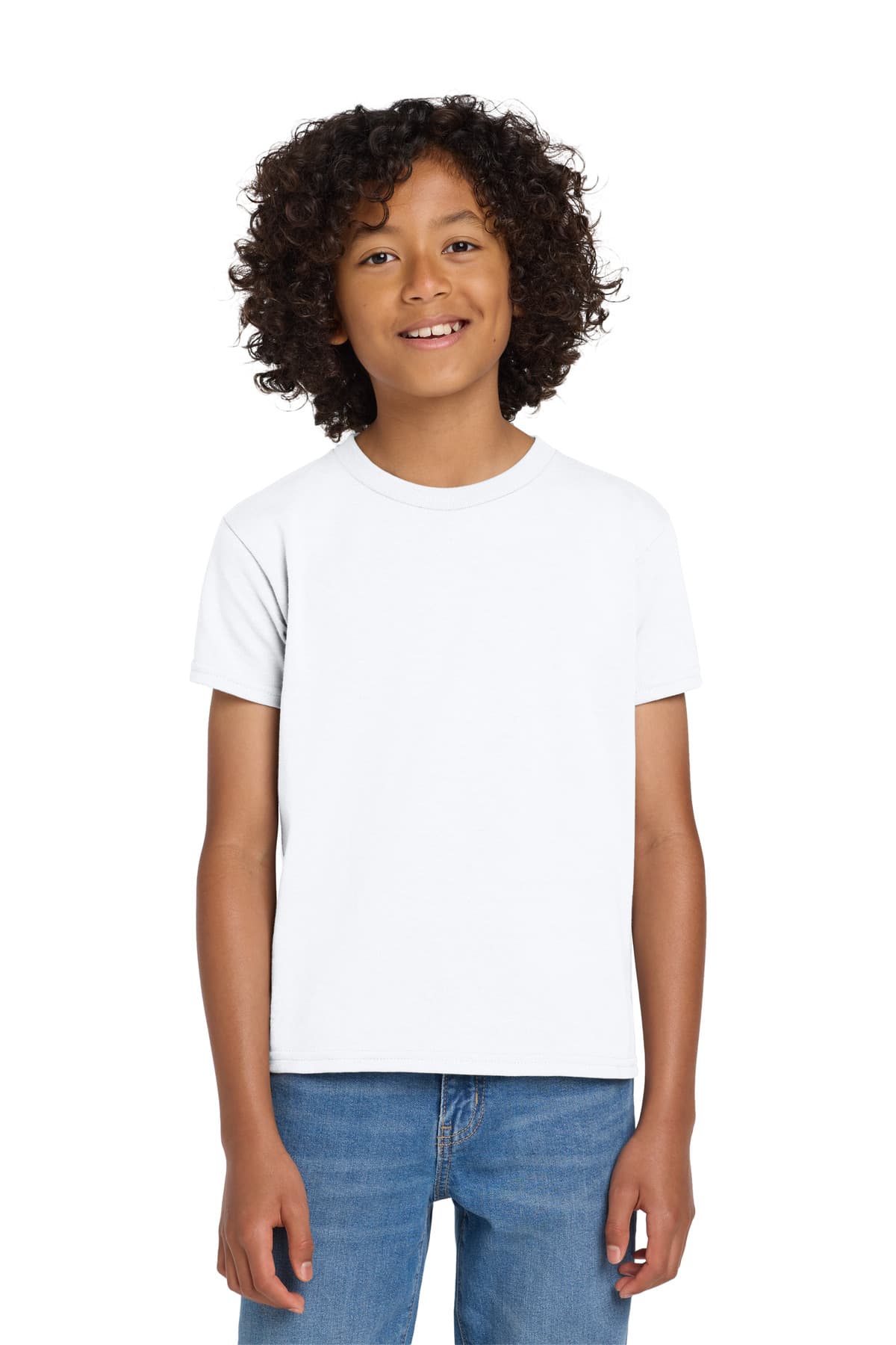 Gildan ® Youth DryBlend ® 50 Cotton/50 Poly T-Shirt. 8000B thumbnail 2