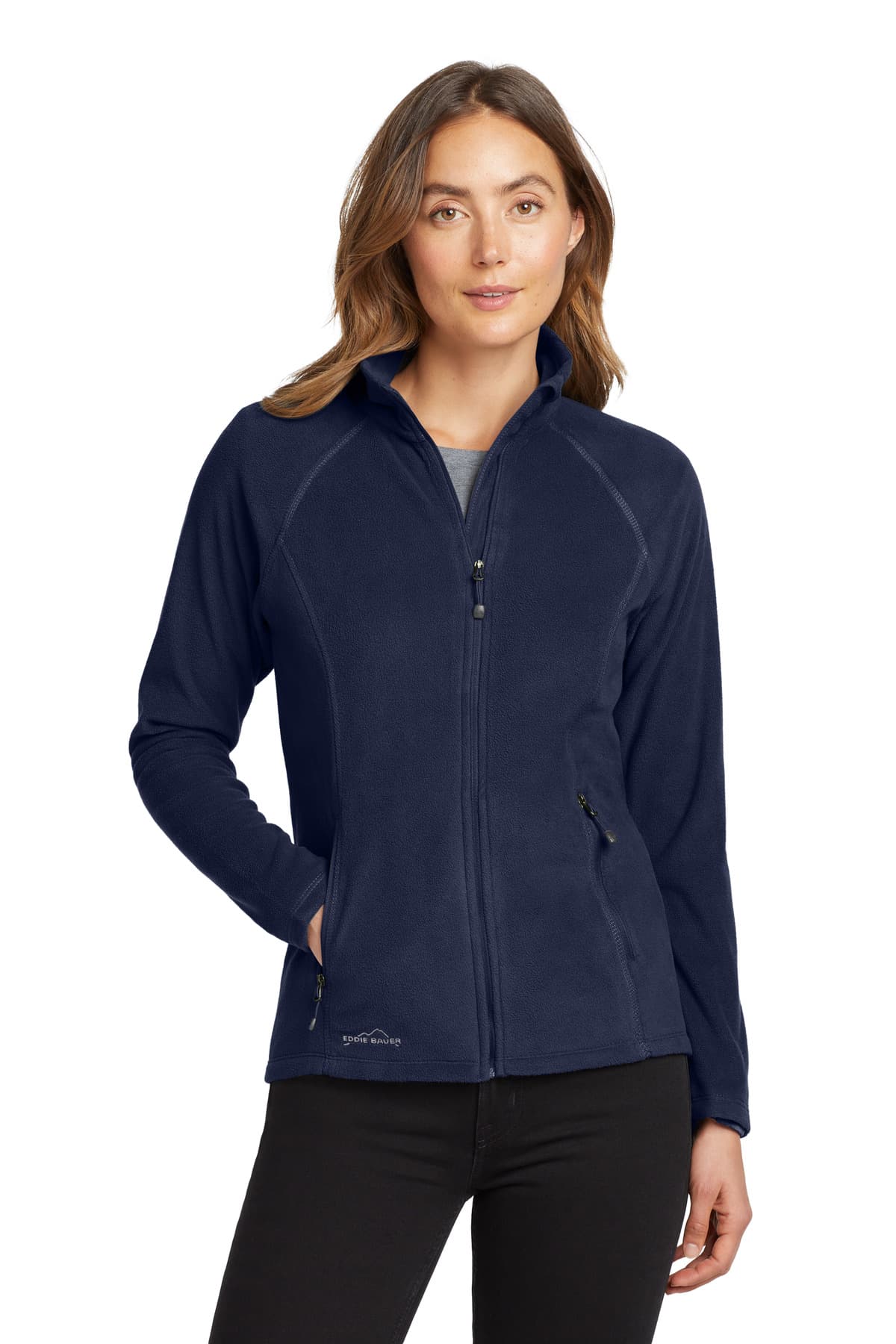 Eddie Bauer ® Women's Full-Zip Microfleece Jacket. EB225 thumbnail 4