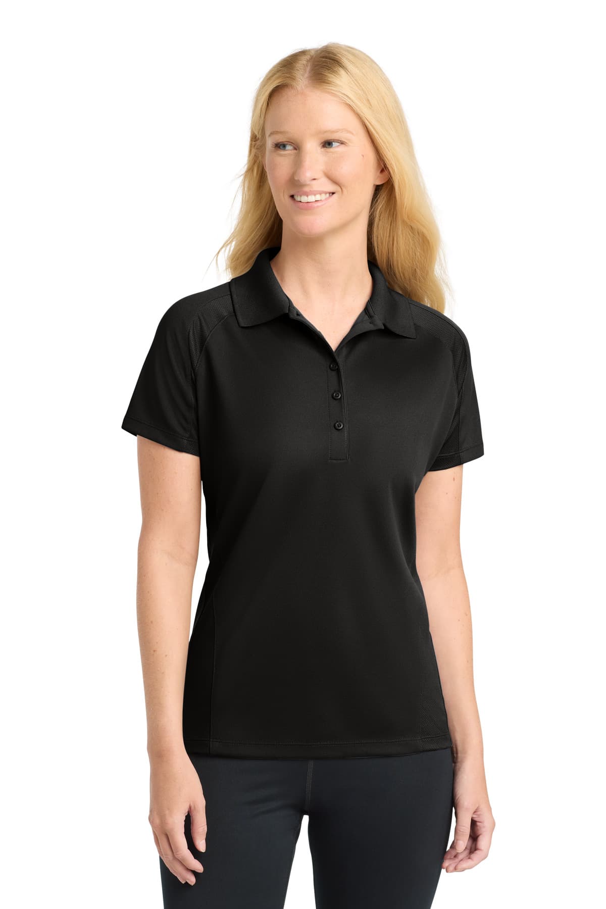 Sport-Tek ® Women's Dri-Mesh ® Pro Polo. L474 thumbnail 2