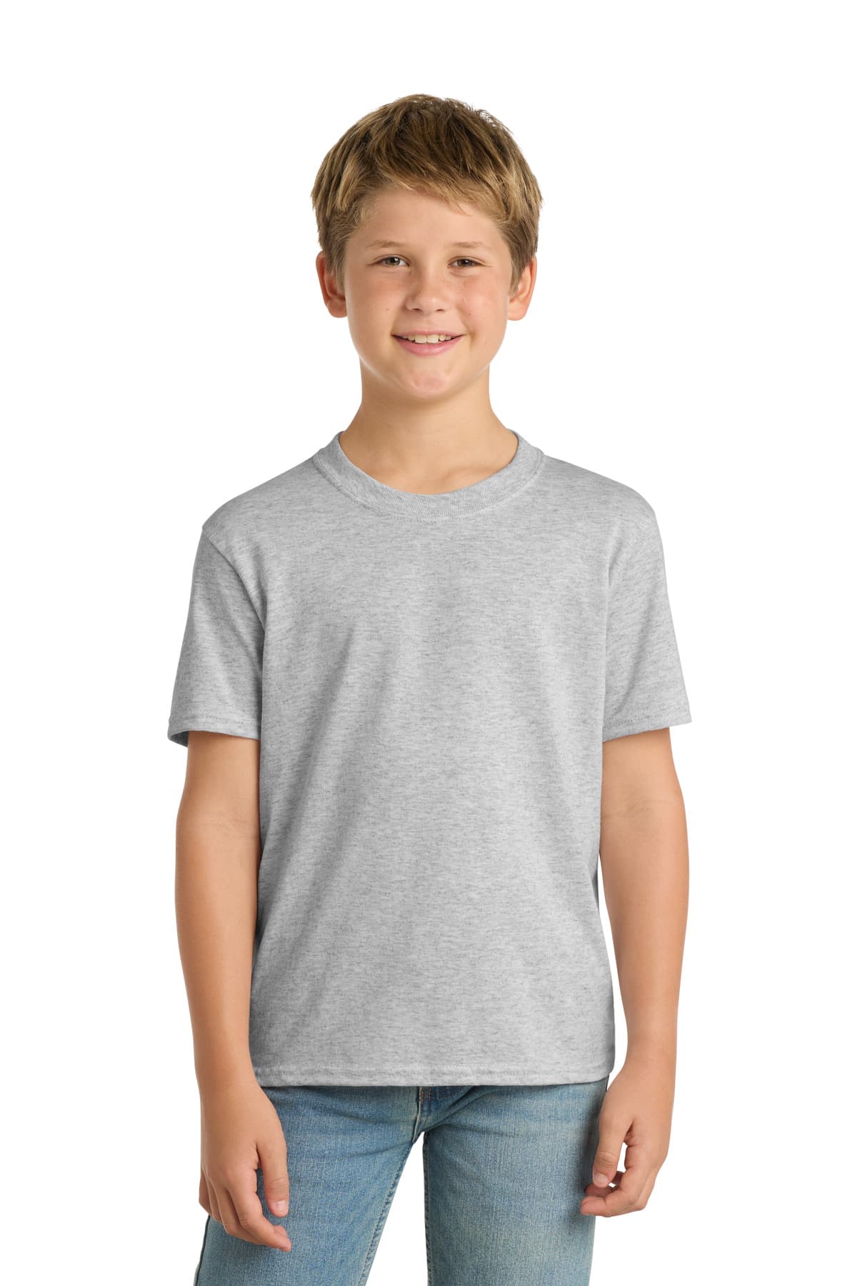 Port & Co  Youth Core Blend Tee. PC55Y thumbnail 2