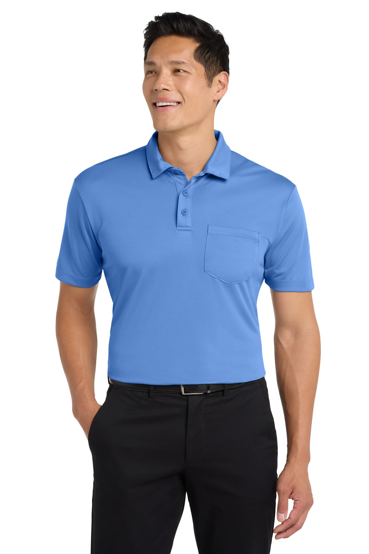 Port Authority ® Silk Touch Performance Pocket Polo. K540P thumbnail 3