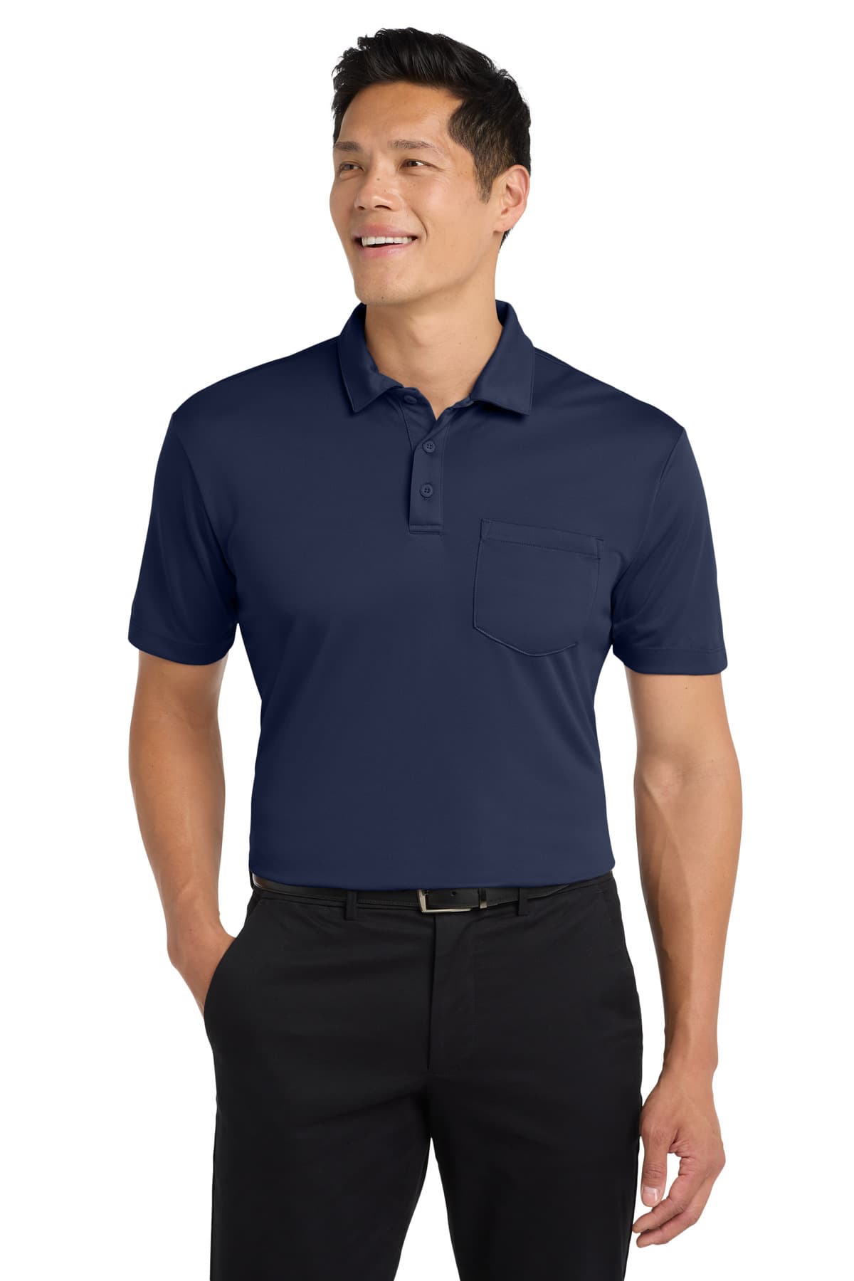 Port Authority ® Silk Touch Performance Pocket Polo. K540P thumbnail 4