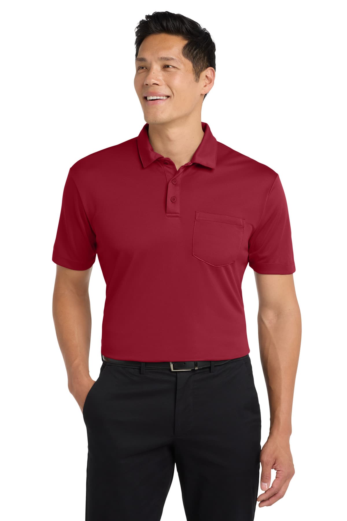 Port Authority ® Silk Touch Performance Pocket Polo. K540P thumbnail 5