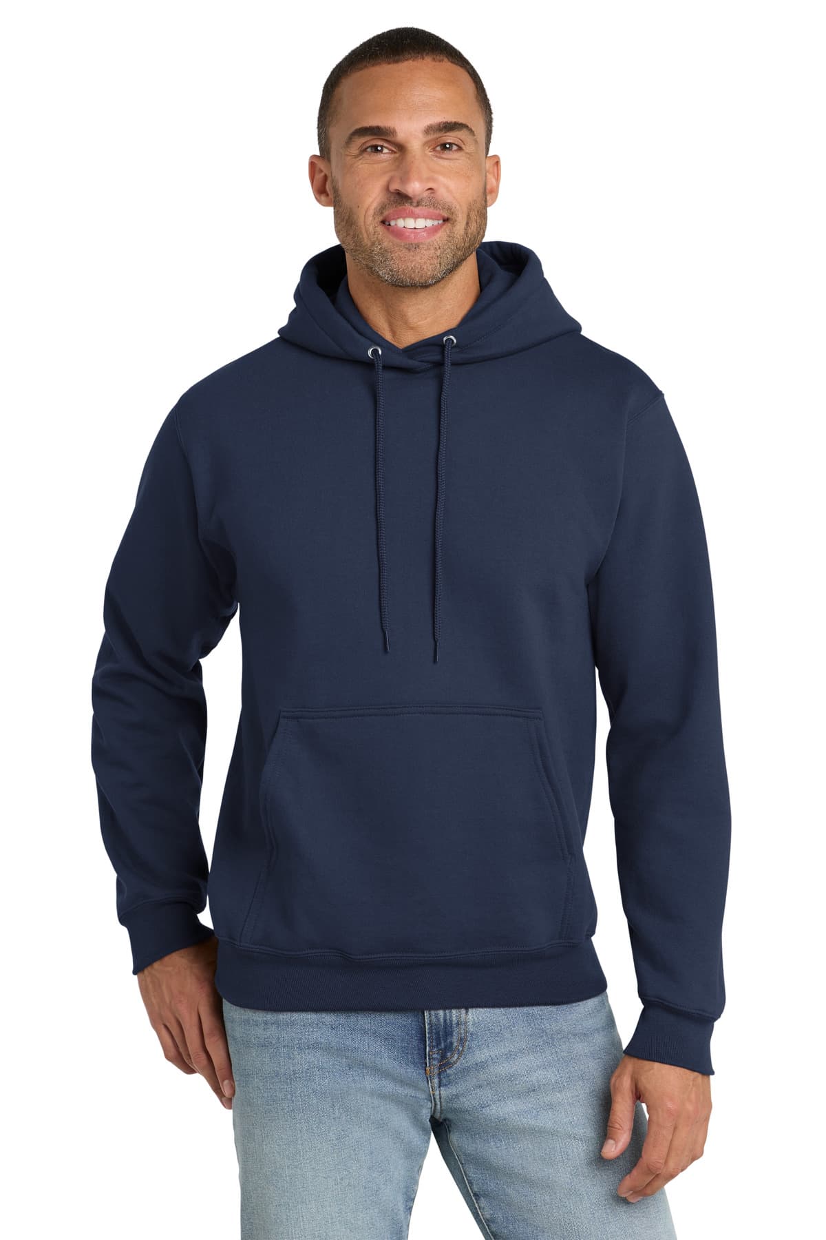 Port & Co  Essential Fleece Pullover Hooded Sweatshirt. PC90H thumbnail 4