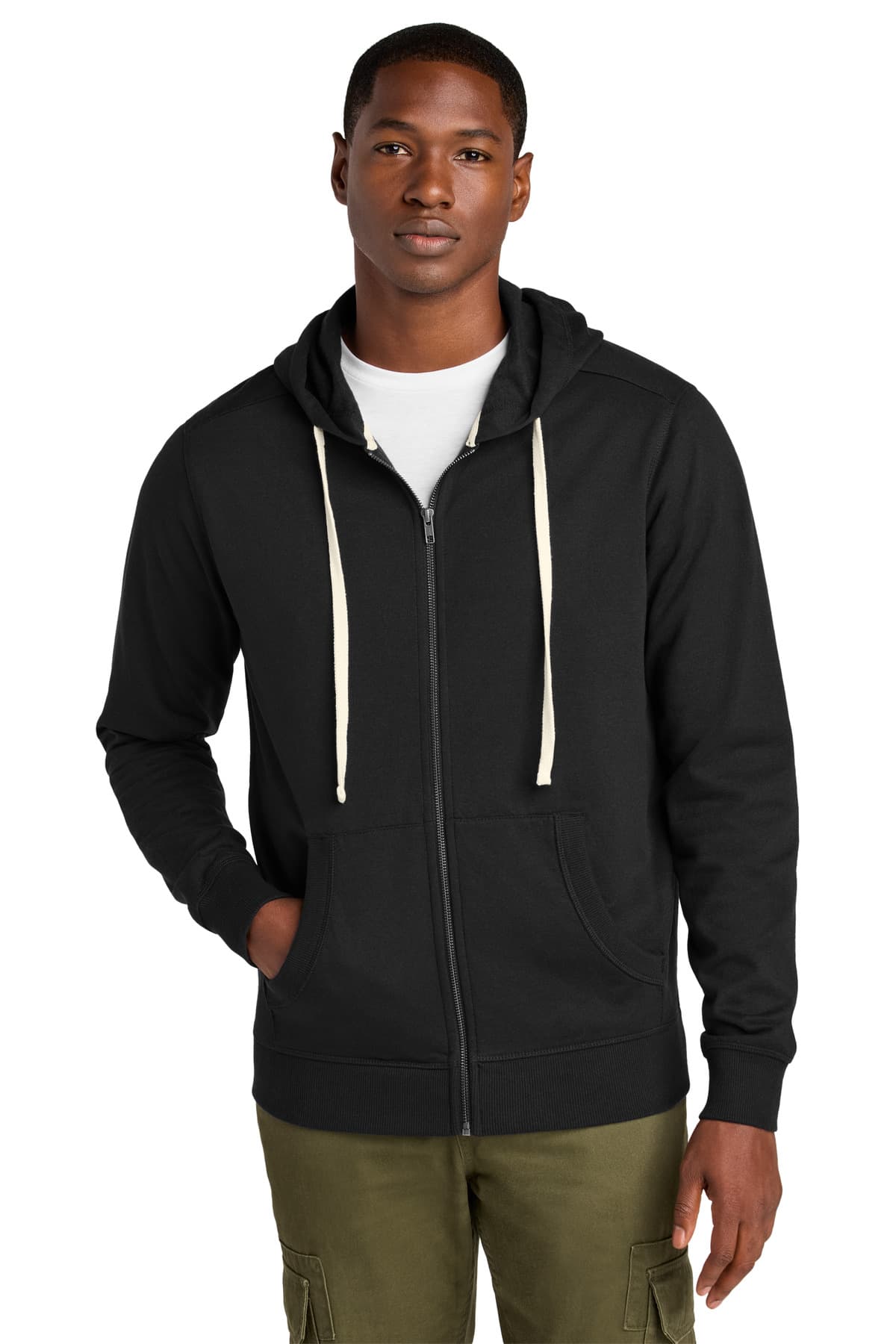 District ® Re-Fleece  Full-Zip Hoodie DT8102 thumbnail 2