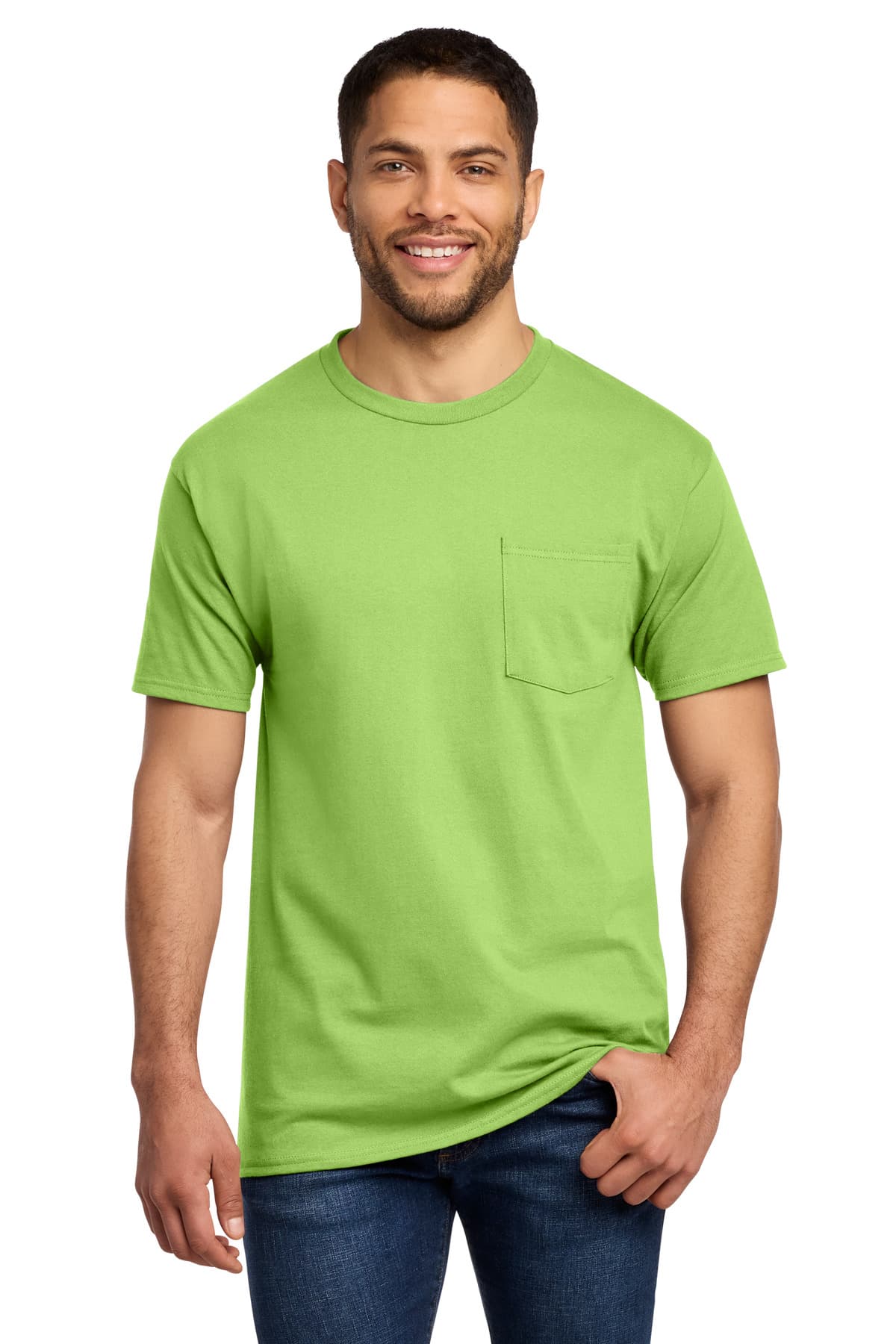 Port & Co ™ Essential Pocket Tee. PC61P thumbnail 6