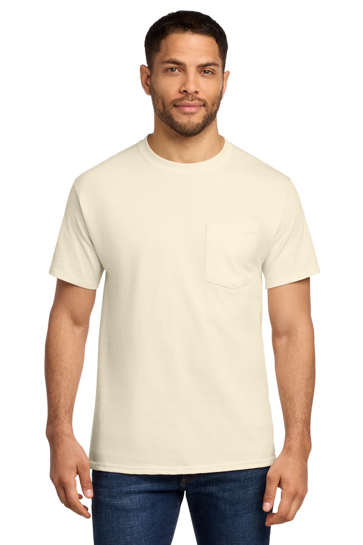 Port & Co  Essential Pocket Tee. PC61P thumbnail 4
