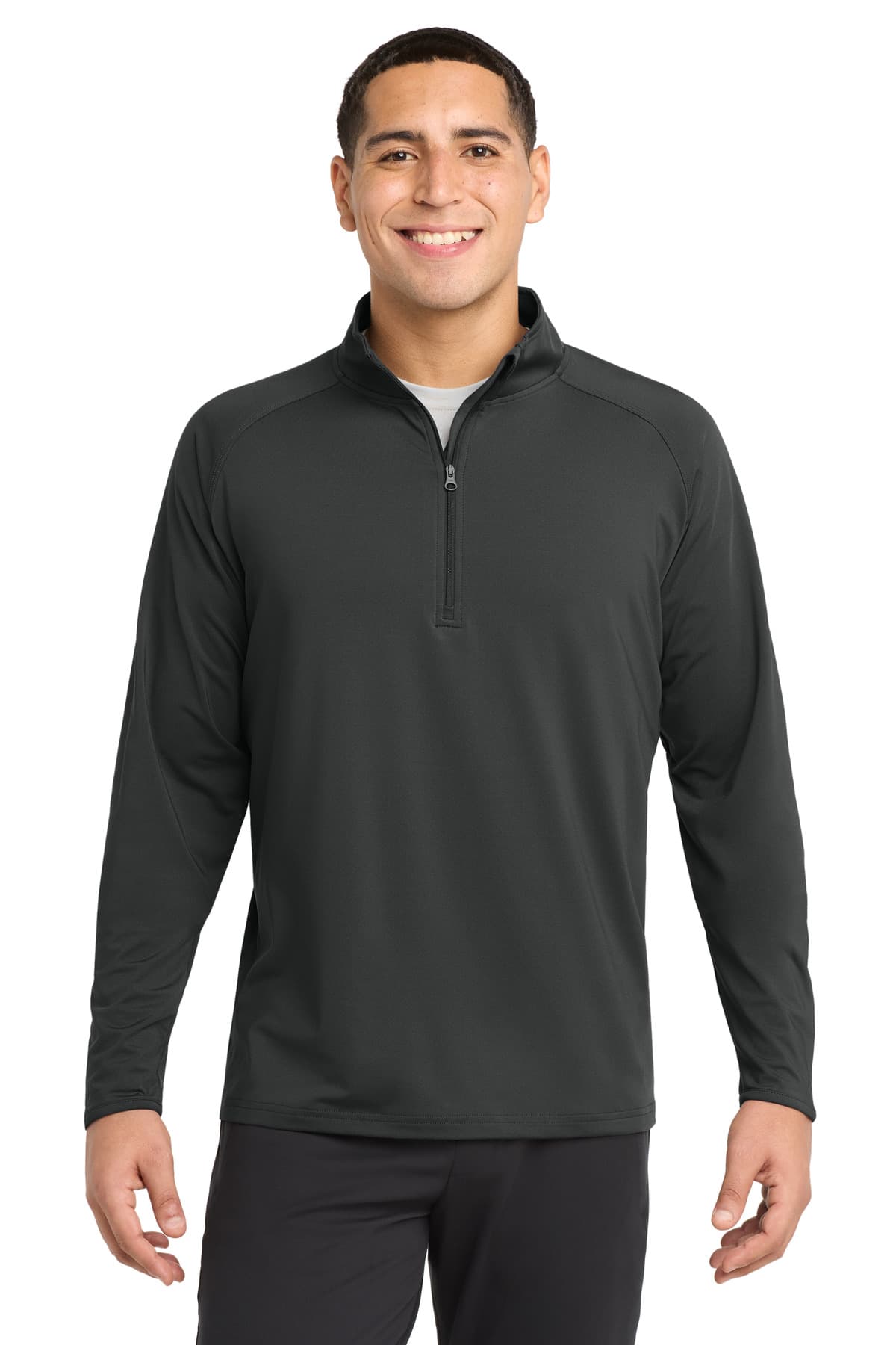 Sport-Tek ® Sport-Wick ® Stretch 1/4-Zip Pullover. ST850 thumbnail 3