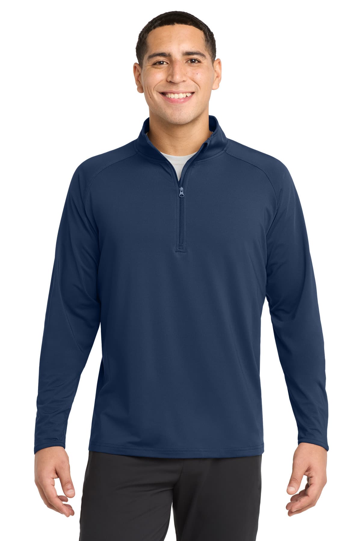 Sport-Tek ® Tall Sport-Wick ® Stretch 1/4-Zip Pullover. TST850 thumbnail 4