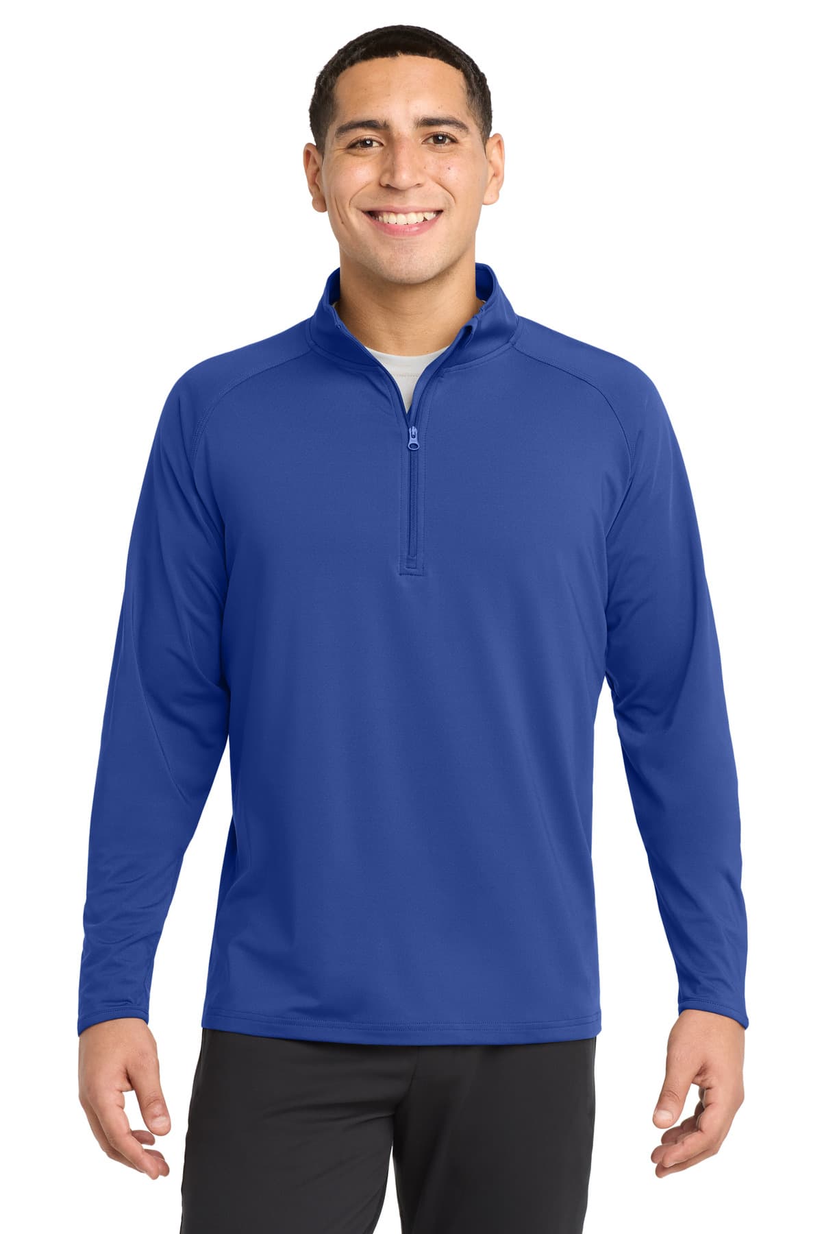 Sport-Tek ® Tall Sport-Wick ® Stretch 1/4-Zip Pullover. TST850 thumbnail 5