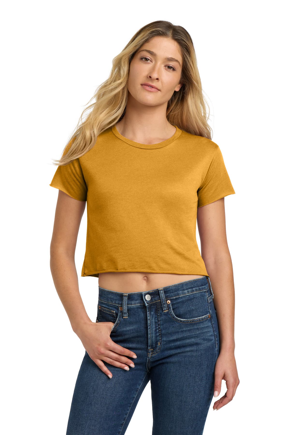 Next Level Apparel ® Women's Festival Cali Crop Tee. NL5080 thumbnail 2