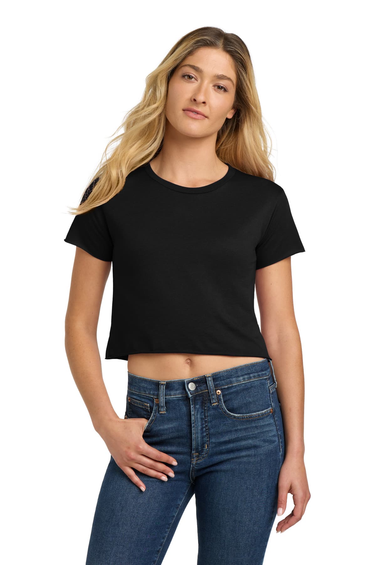 Next Level Apparel ® Women's Festival Cali Crop Tee. NL5080 thumbnail 3