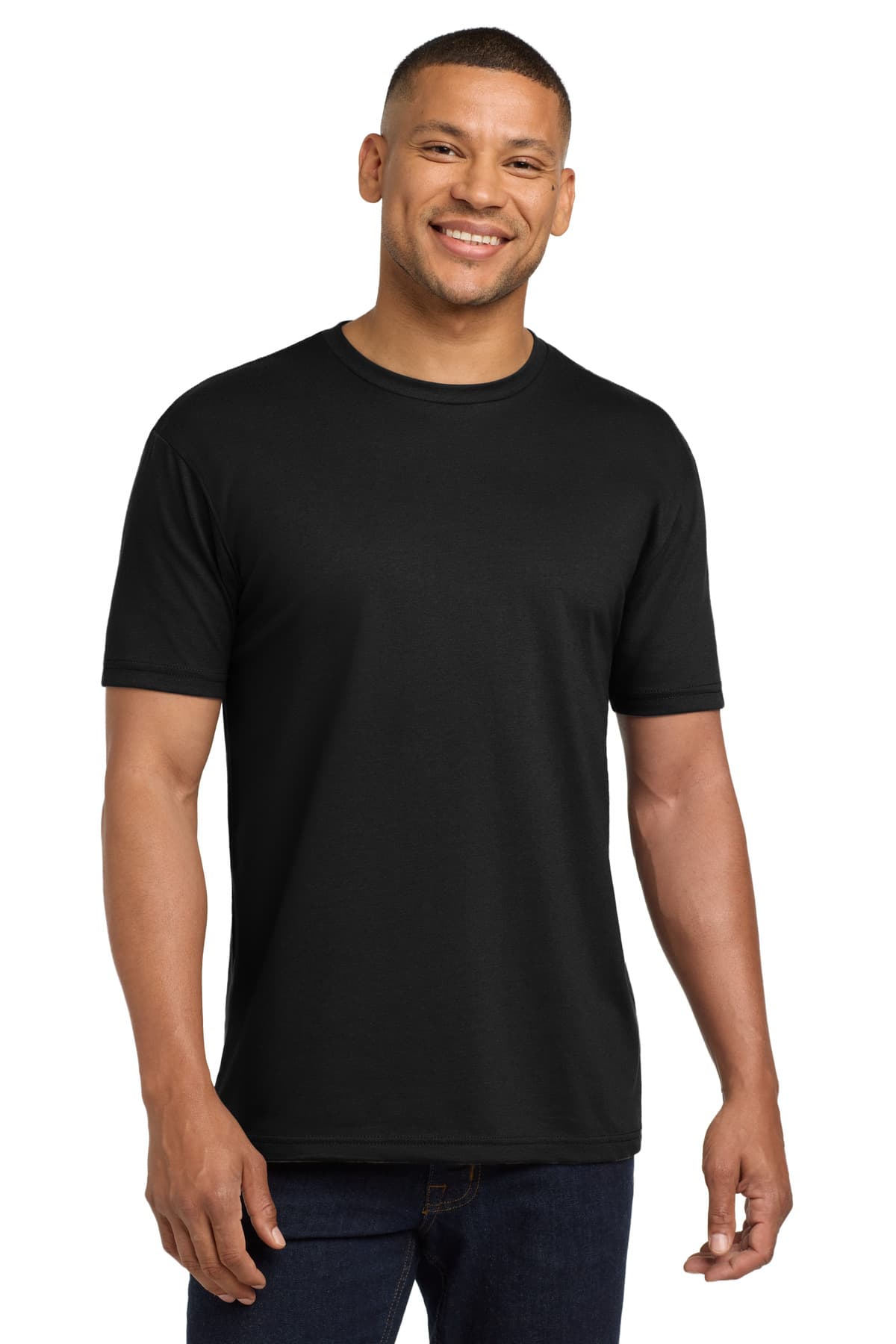 Next Level Apparel ® Adult CVC Sueded Tee. NL6410 thumbnail 2