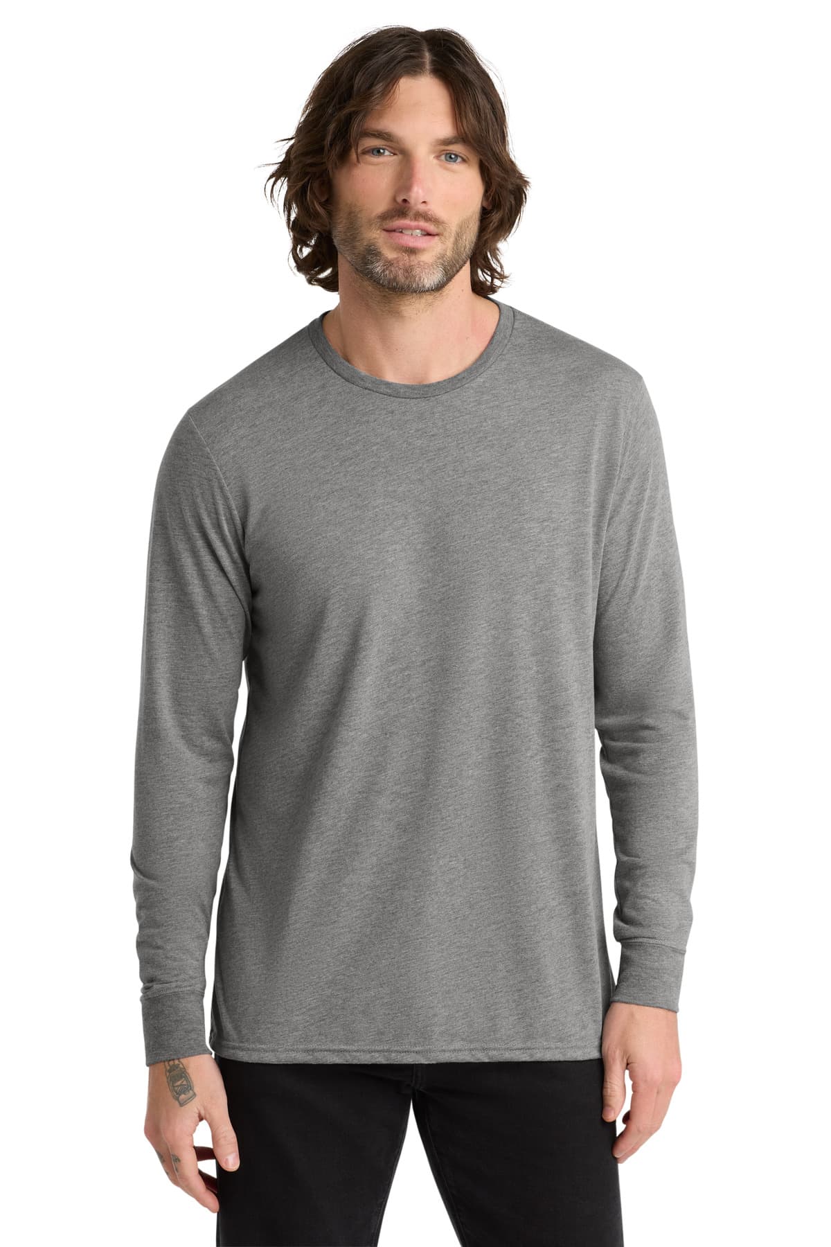 Allmade ® Unisex Tri-Blend Long Sleeve Tee AL6004 thumbnail 2