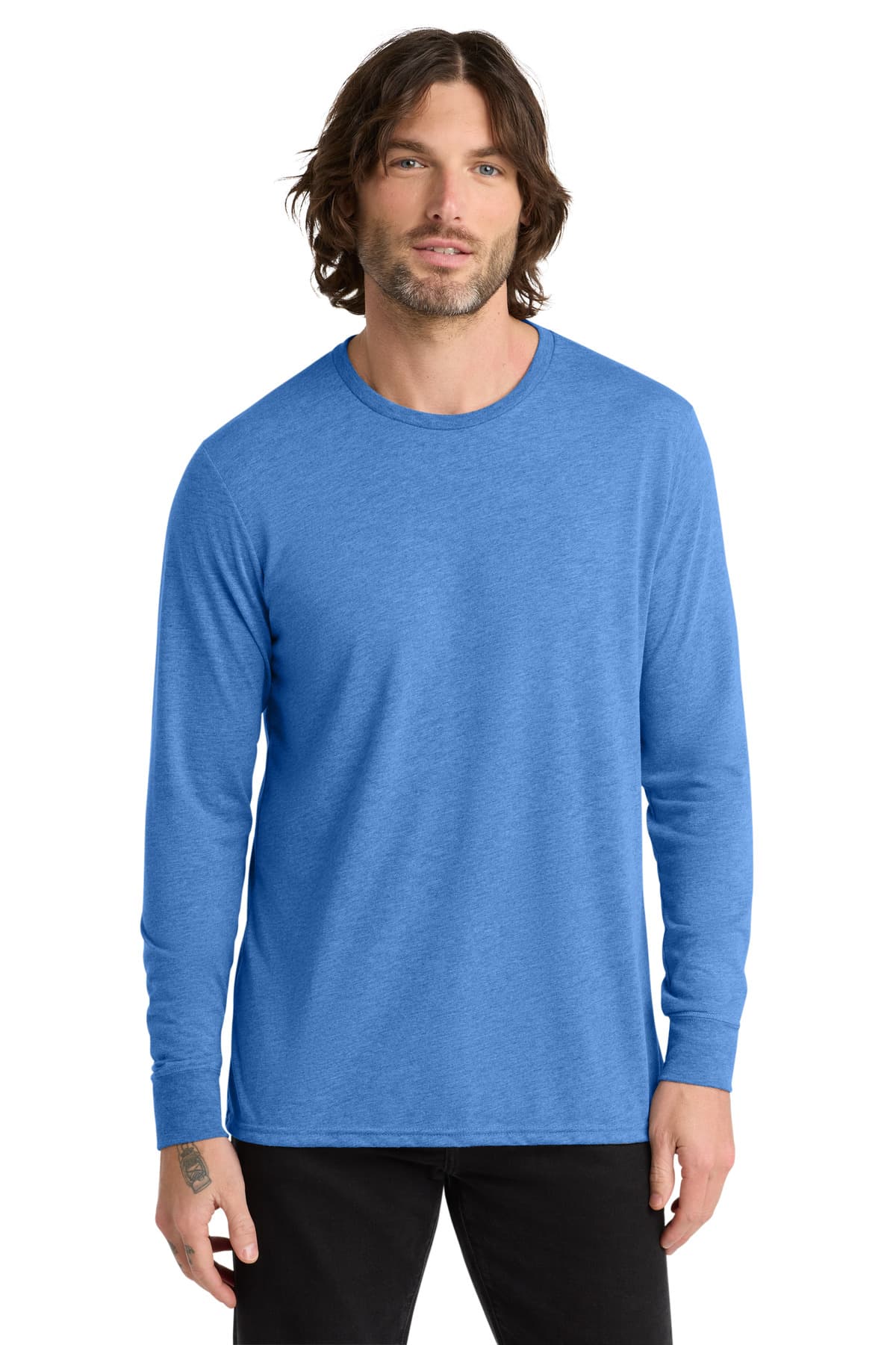 Allmade ® Unisex Tri-Blend Long Sleeve Tee AL6004 thumbnail 3