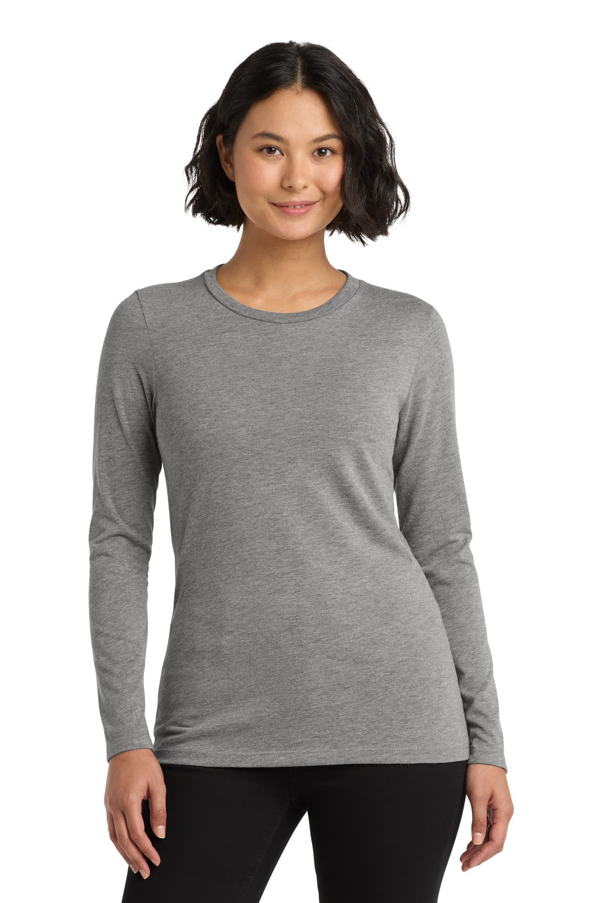 Allmade ® Women's Tri-Blend Long Sleeve Tee AL6008 thumbnail 2