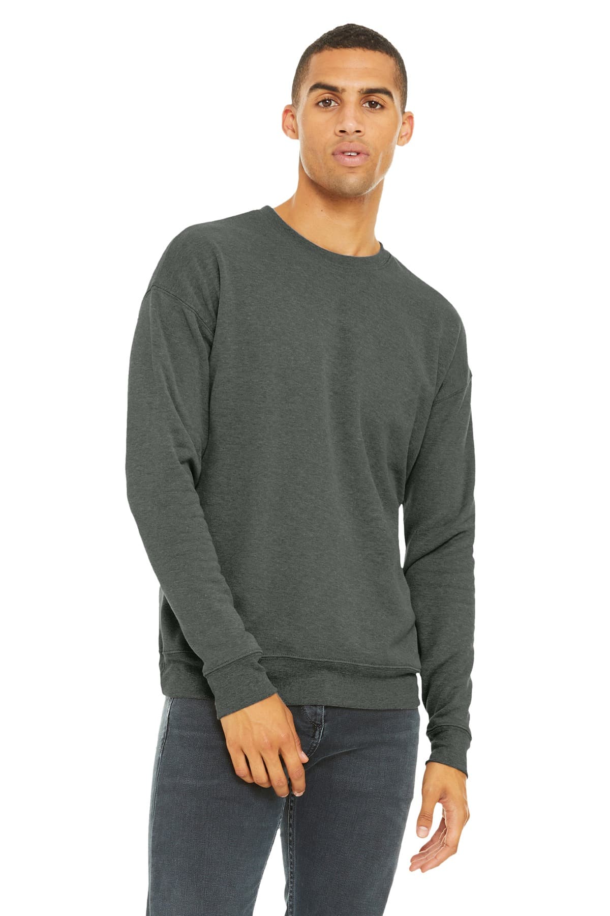 BELLA+CANVAS ® Unisex Sponge Fleece Drop Shoulder Sweatshirt. BC3945 thumbnail 4