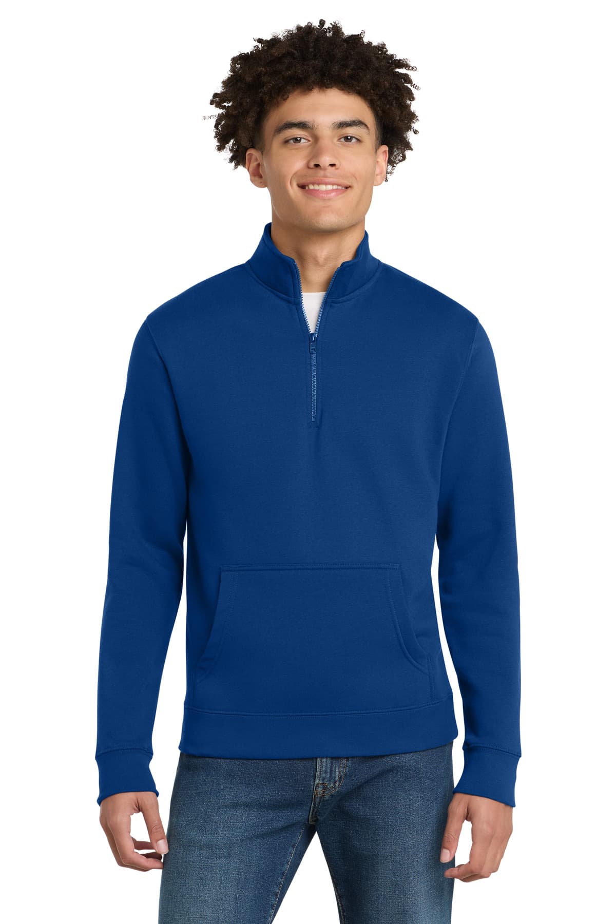 District ® V.I.T.  Fleece 1/4-Zip DT6106 thumbnail 4