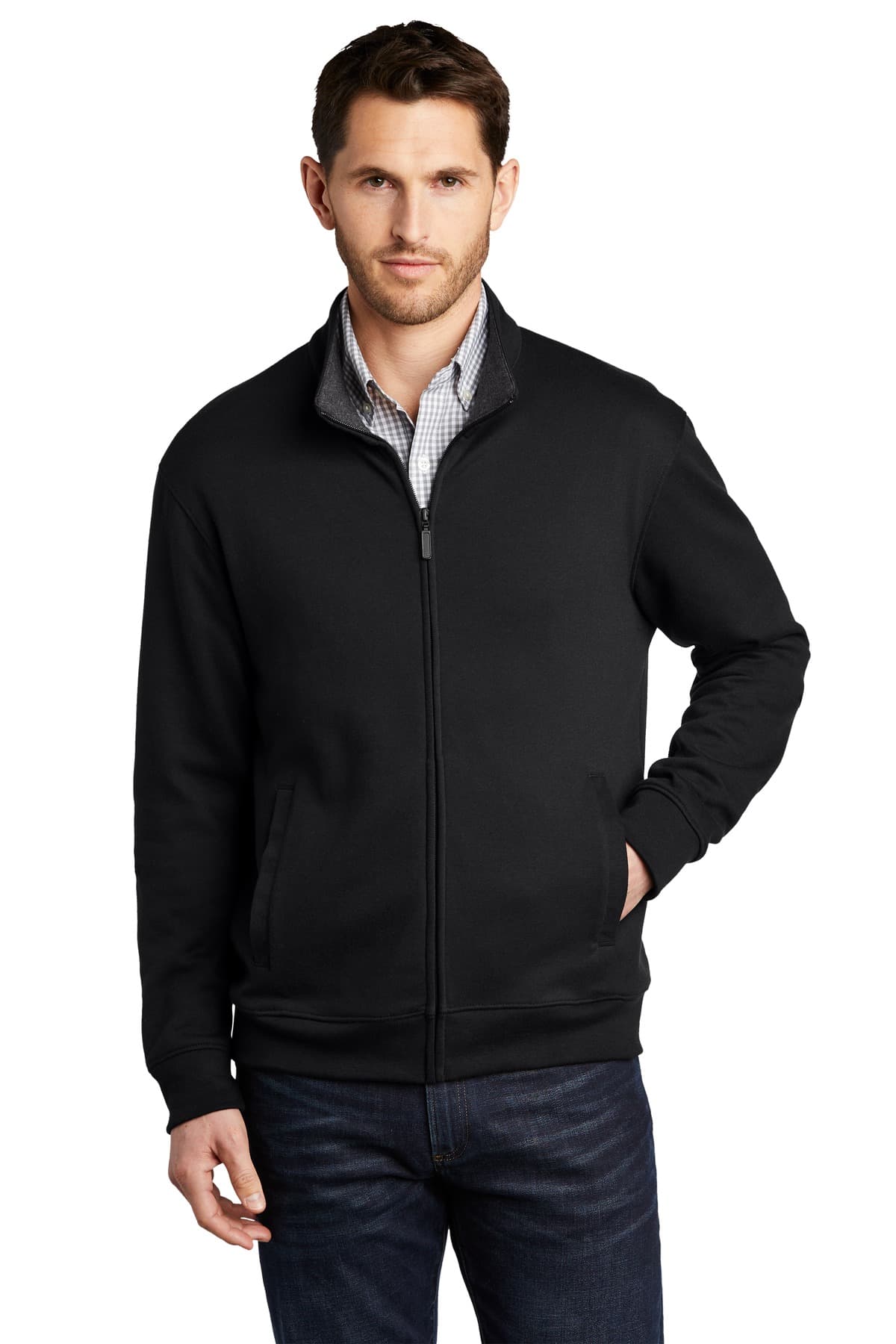 Port Authority ® Interlock Full-Zip. K809 thumbnail 3