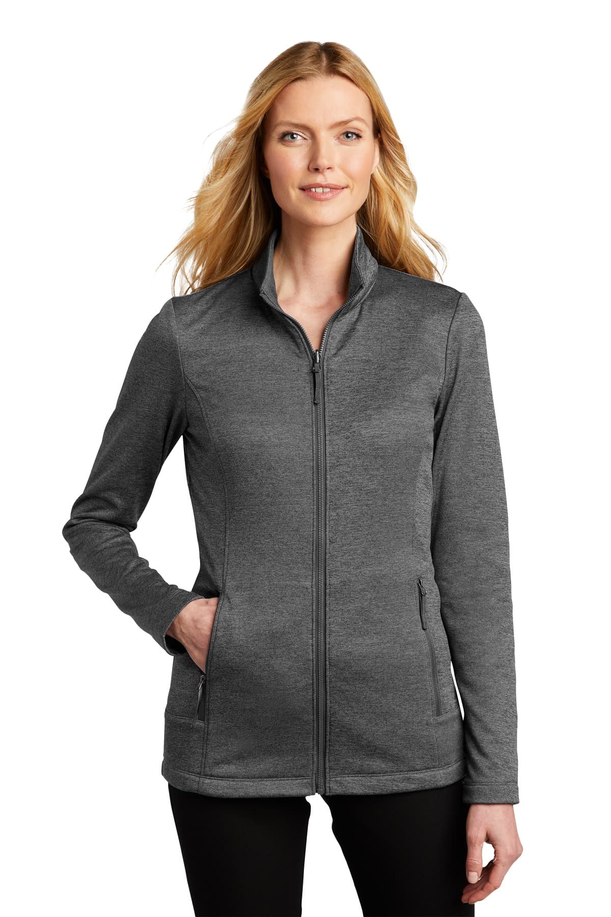 Port Authority ® Women's Collective Striated Fleece Jacket. L905 thumbnail 4